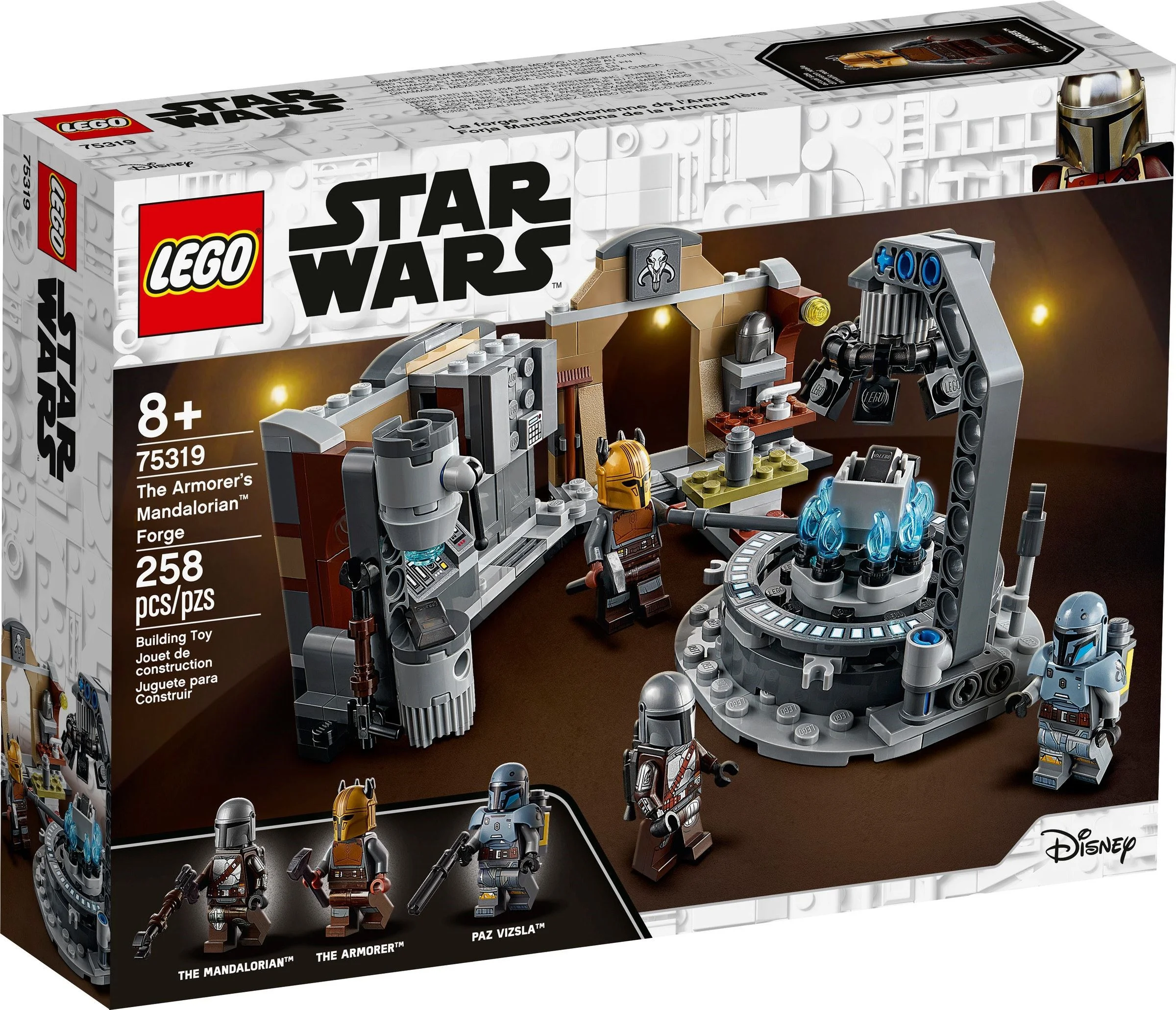 Zestaw Lego Star Wars Kuźnia Zbrojmistrzyni Mandalorian