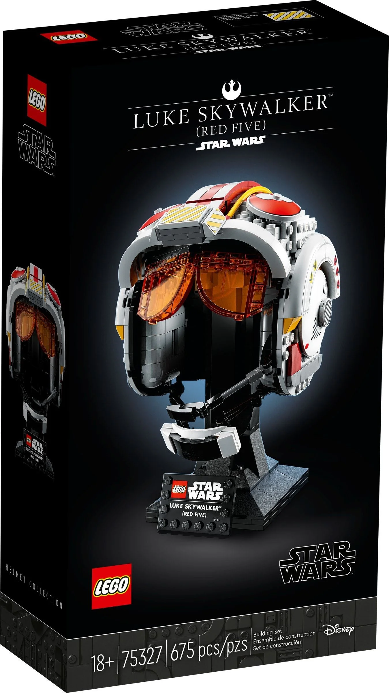 LEGO® 75327 Hełm Luke’a Skywalkera™ - Czerwony Pięć - zdjęcie 2