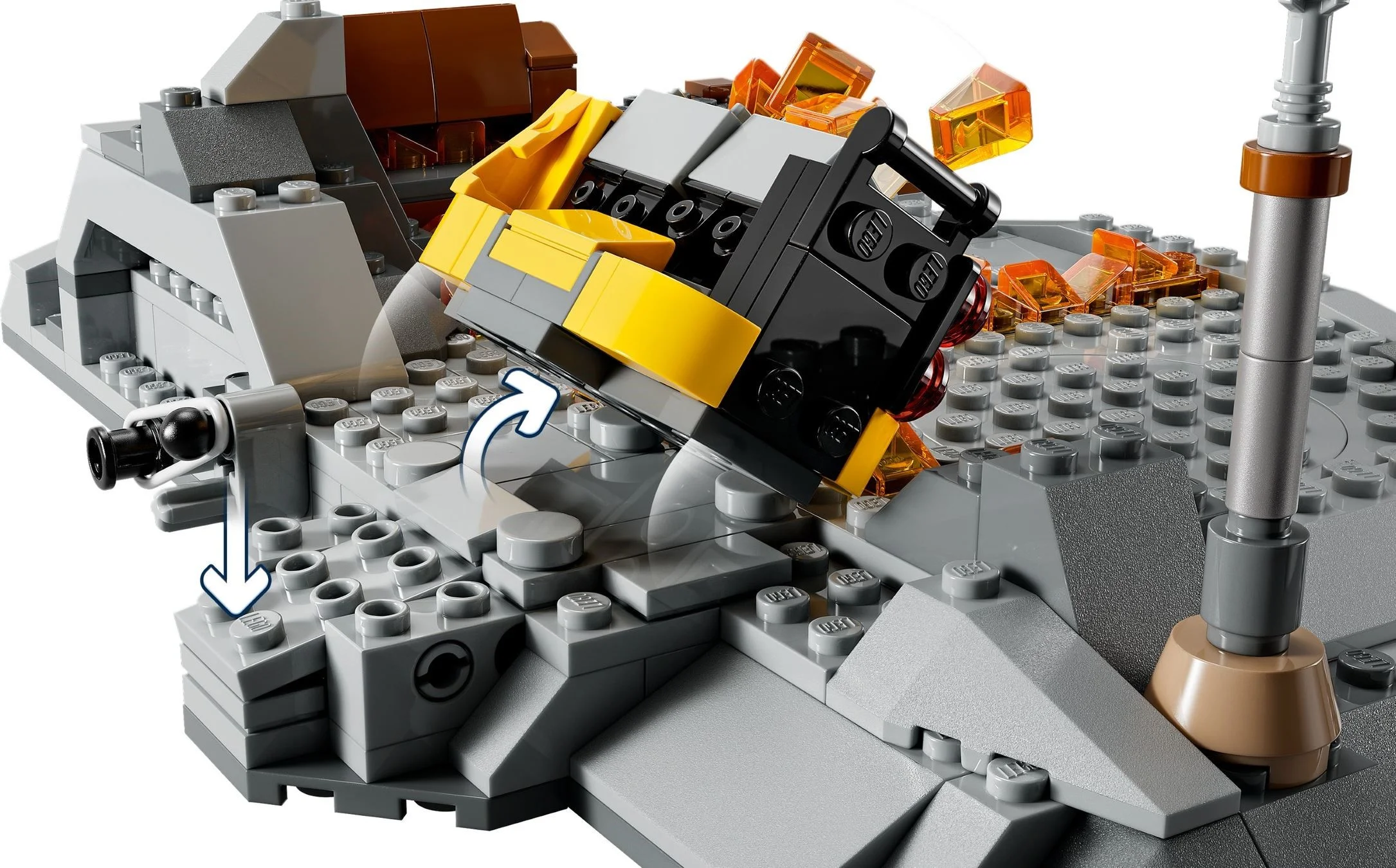 LEGO® 75334 Obi-Wan Kenobi™ kontra Darth Vader™ - zdjęcie 7