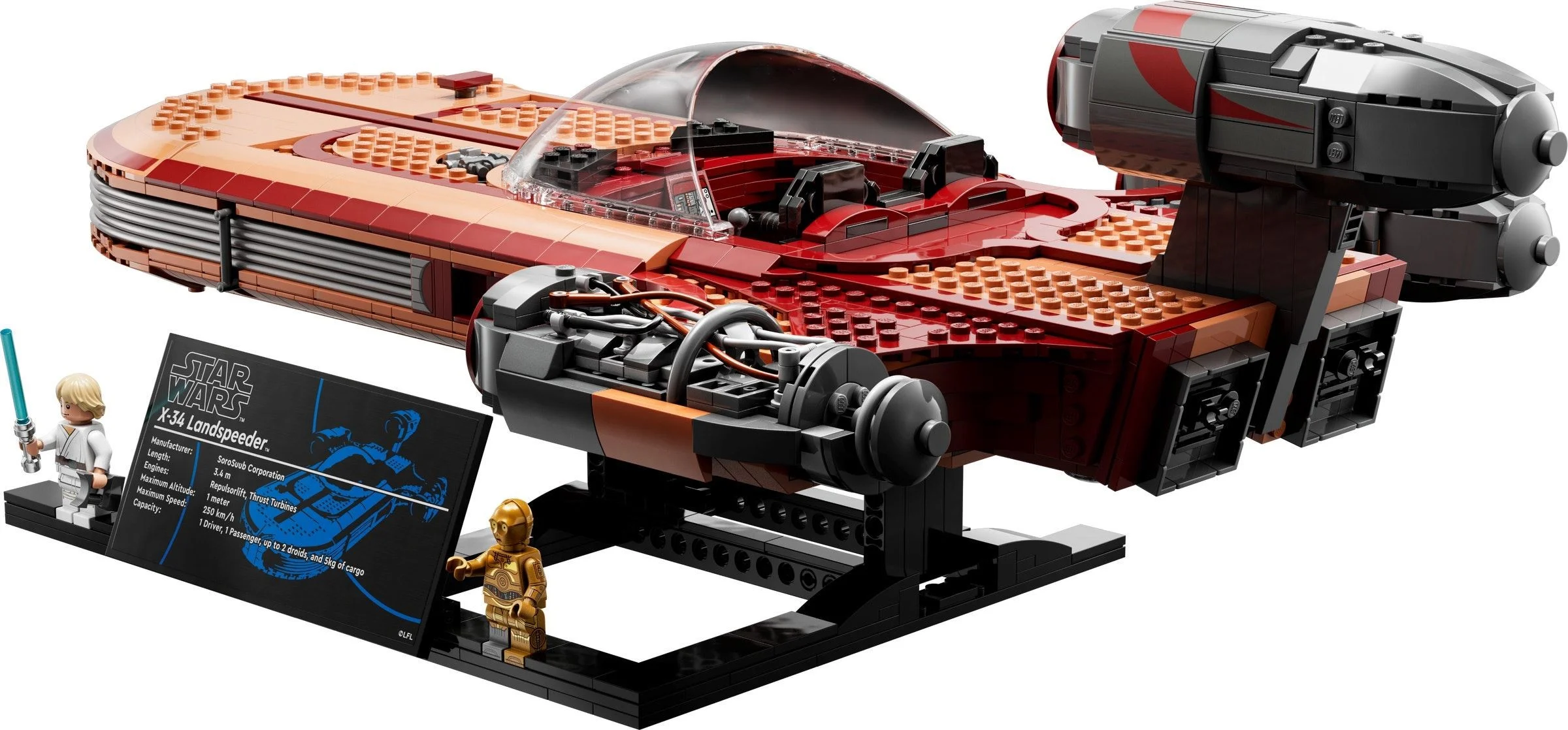 LEGO® 75341 Wars Śmigacz Luke’a Skywalkera Unikat! Ostatnia Sztuka! - zdjęcie 7