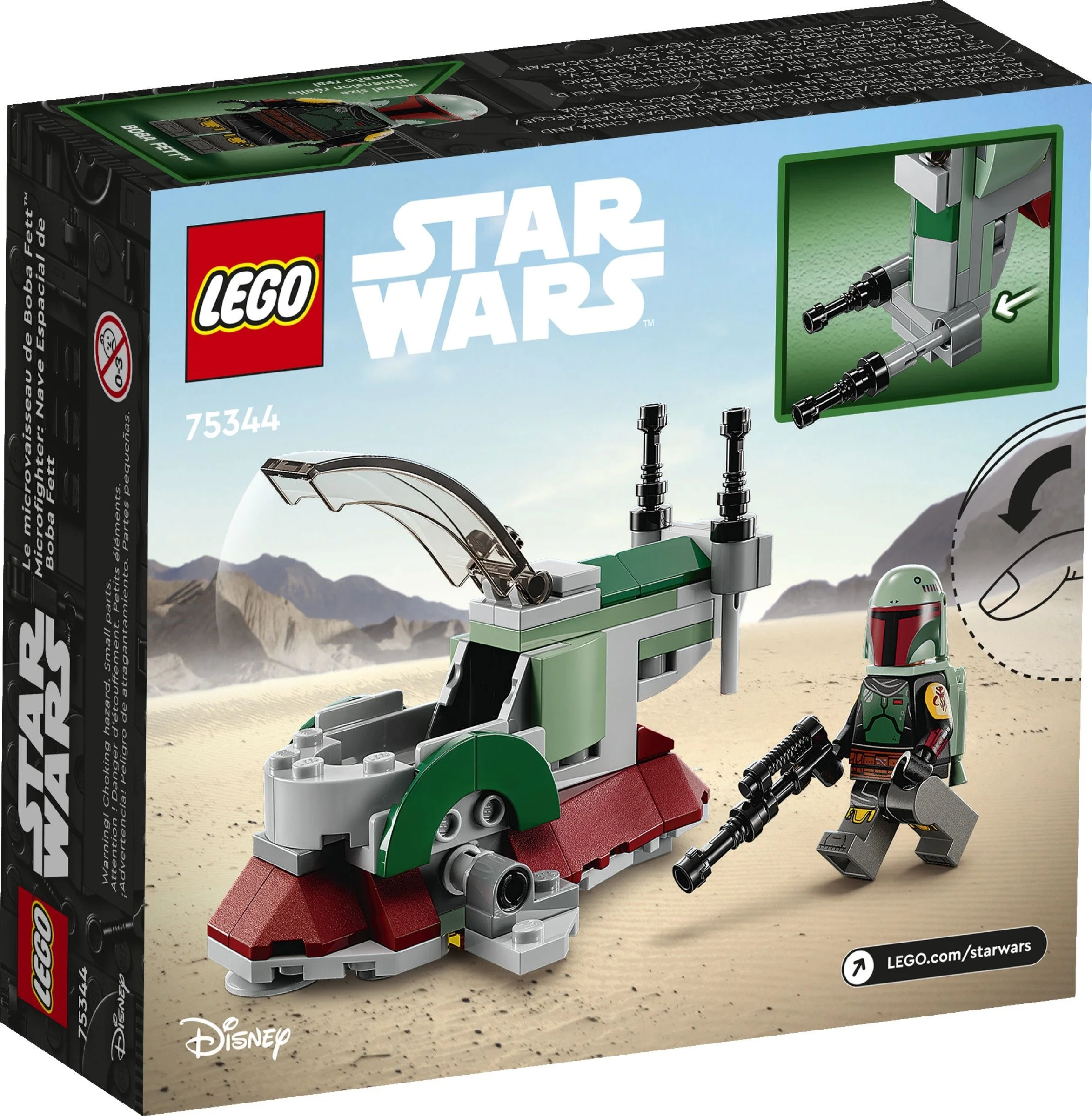 LEGO® 75344 Mikromyśliwiec kosmiczny Boby Fetta™ - zdjęcie 5