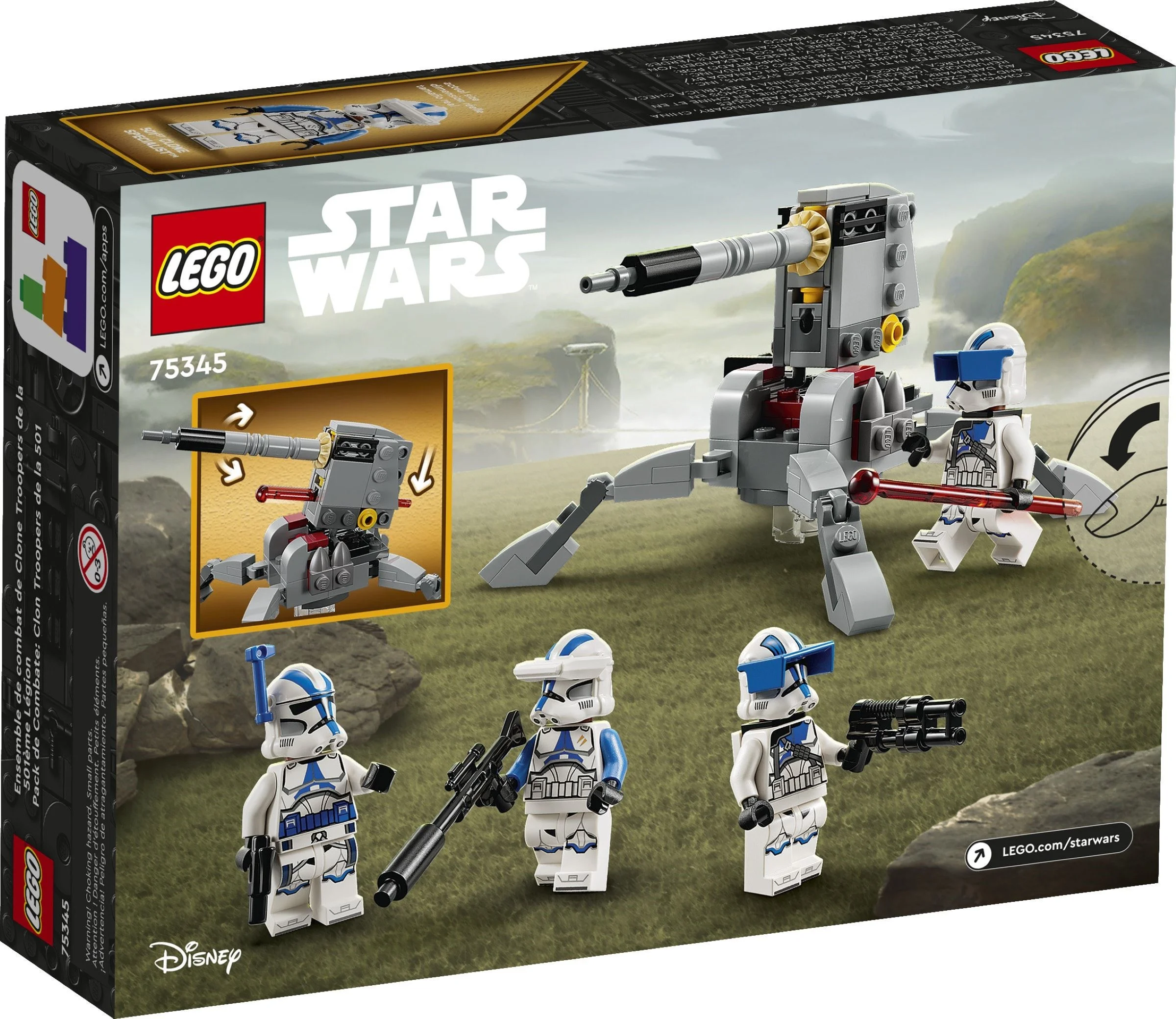 LEGO® 75345 Zestaw bitewny - żołnierze-klony z 501. legionu - zdjęcie 6