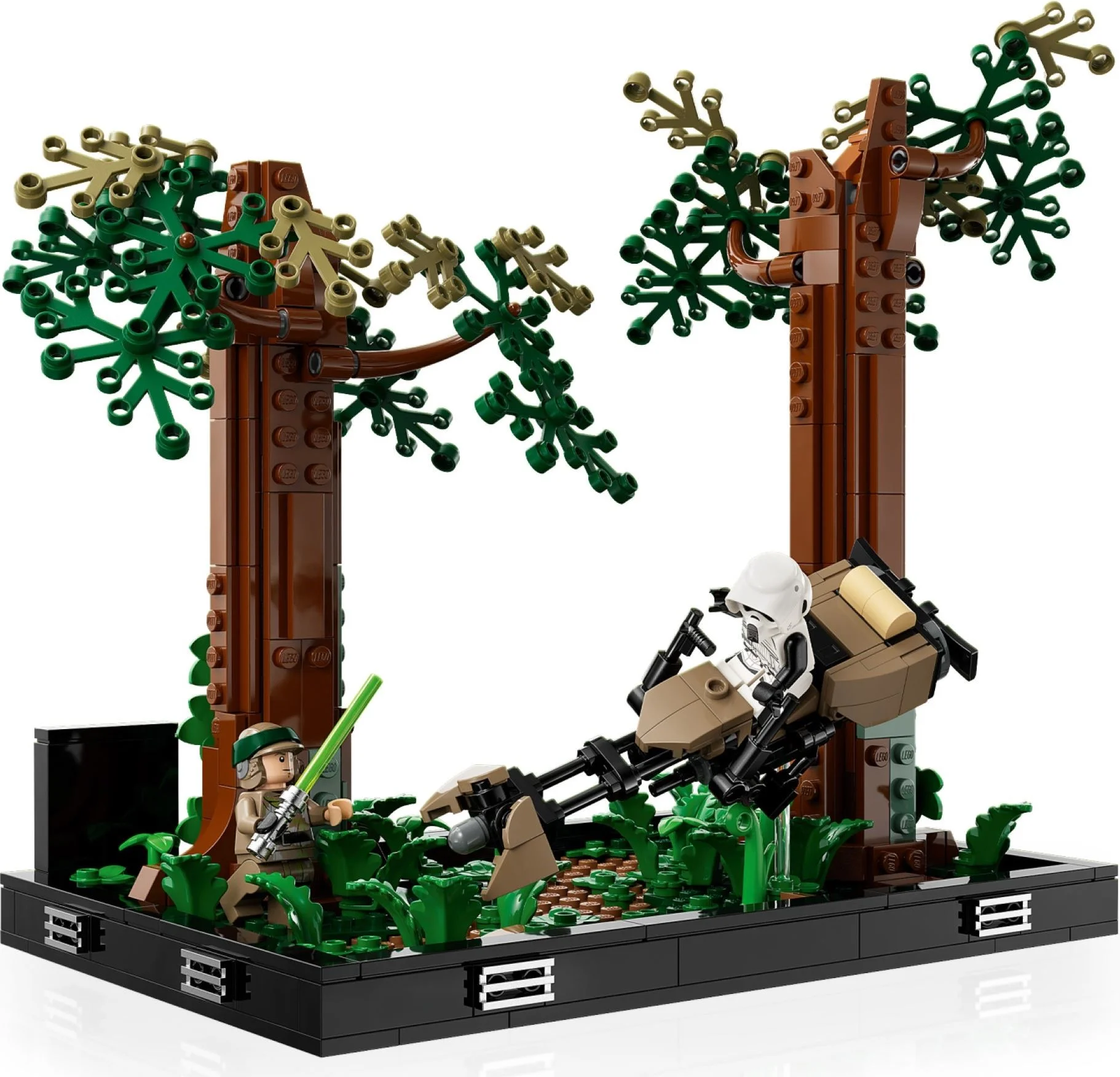LEGO® 75353 Diorama: Pościg na ścigaczu przez Endor™ - zdjęcie 3
