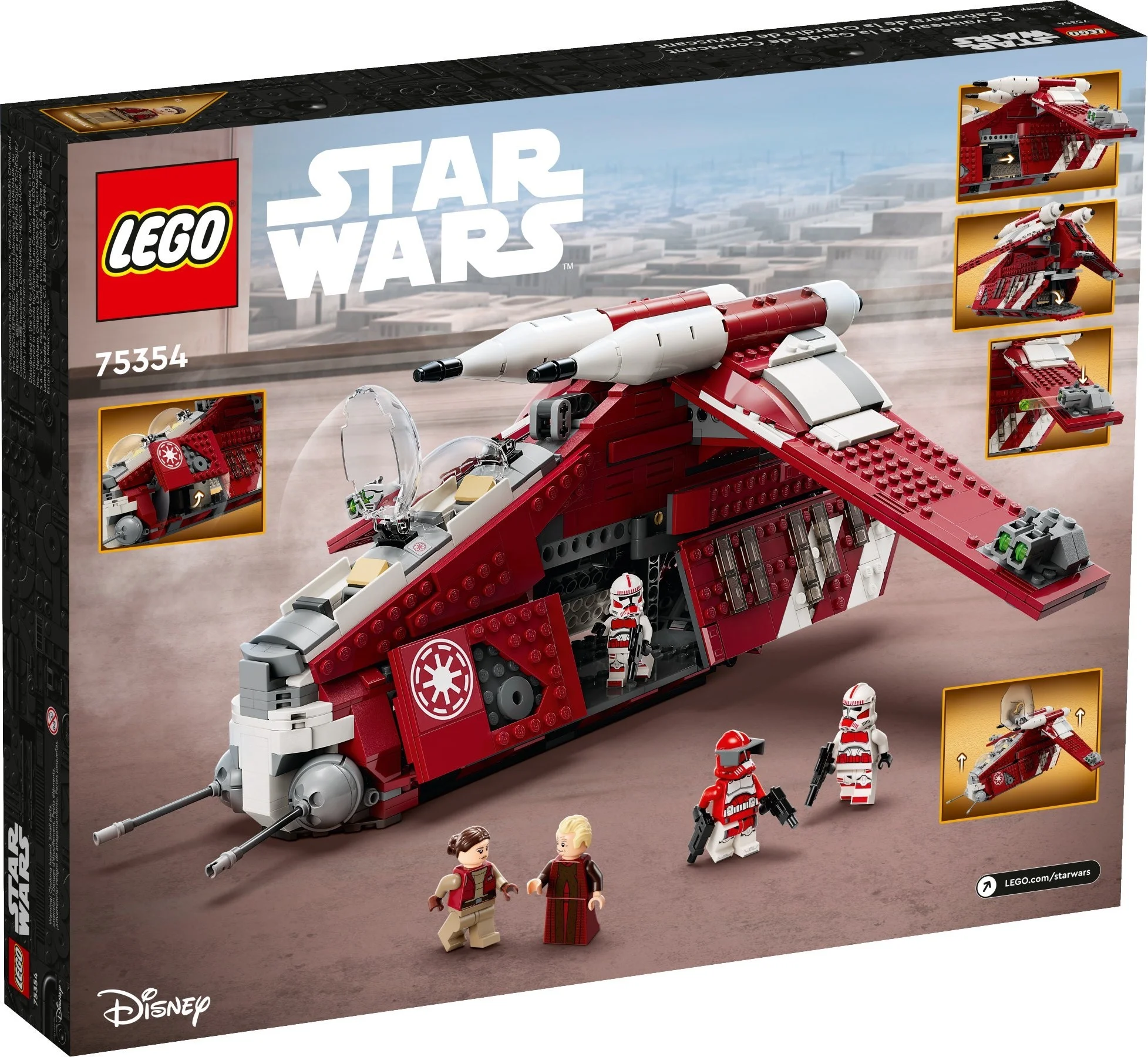 LEGO® 75354 Wars Kanonierka Gwardii Coruscańskiej - zdjęcie 5