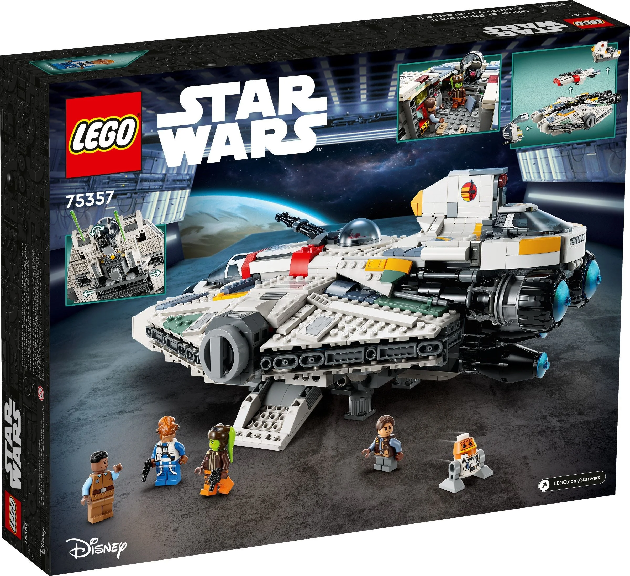 LEGO® 75357 Klocki Lego Star Wars Ahsoka Duch i Upiór II Gwiezdne Wojny - zdjęcie 4