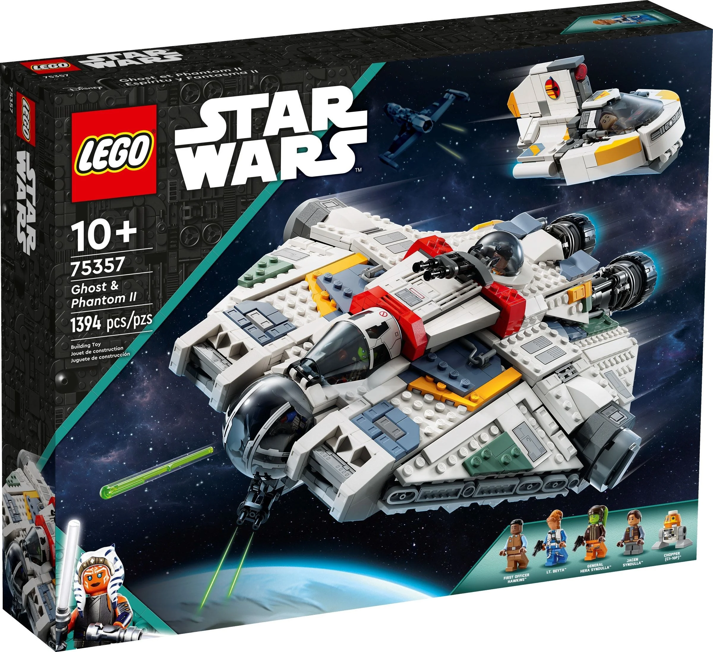 Klocki Lego Star Wars Ahsoka Duch i Upiór II Gwiezdne Wojny
