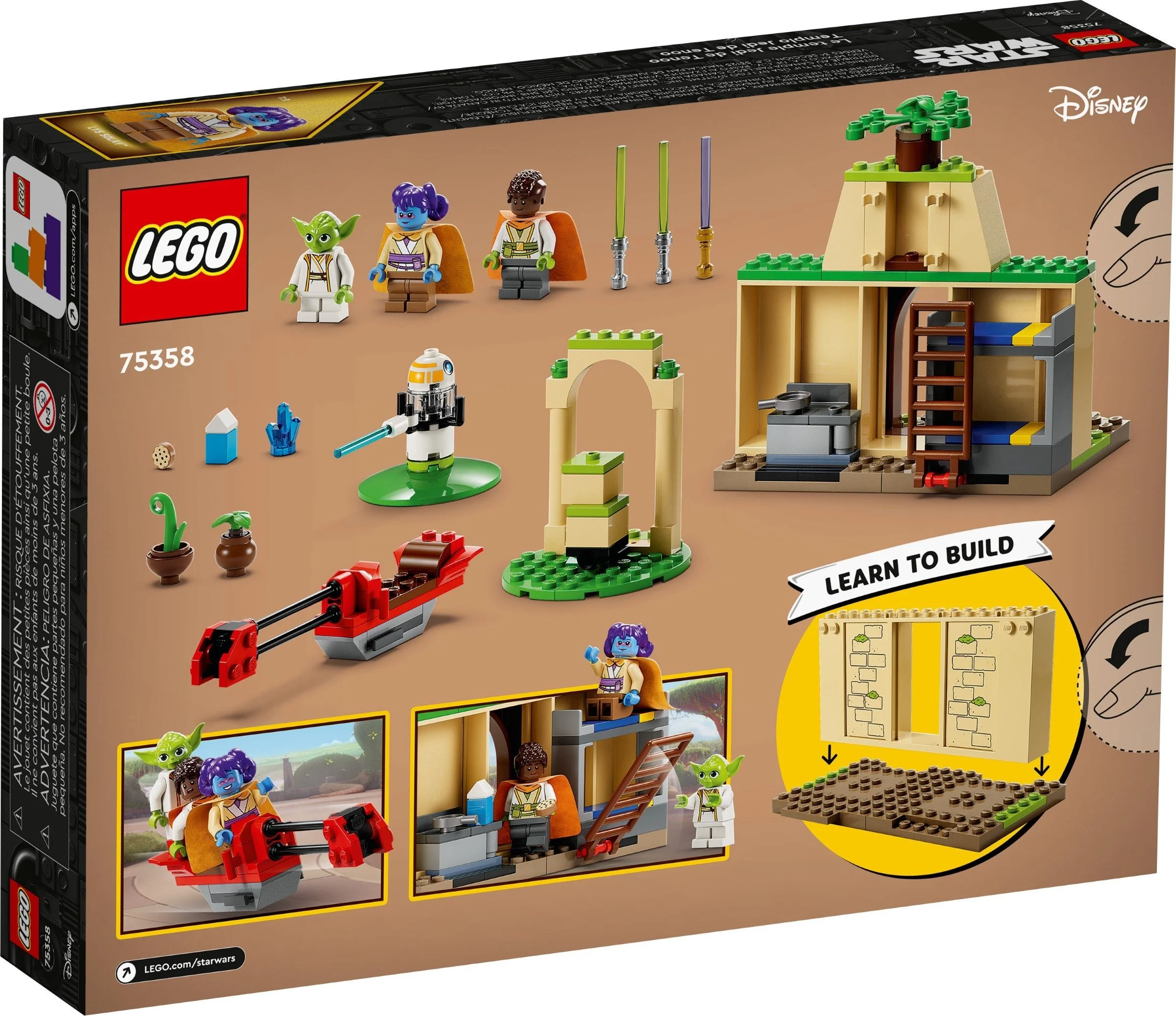 LEGO® 75358 Star Wars Świątynia Jedi w Tenoo Lys Solay, Kai Brightstar, Yoda - zdjęcie 7