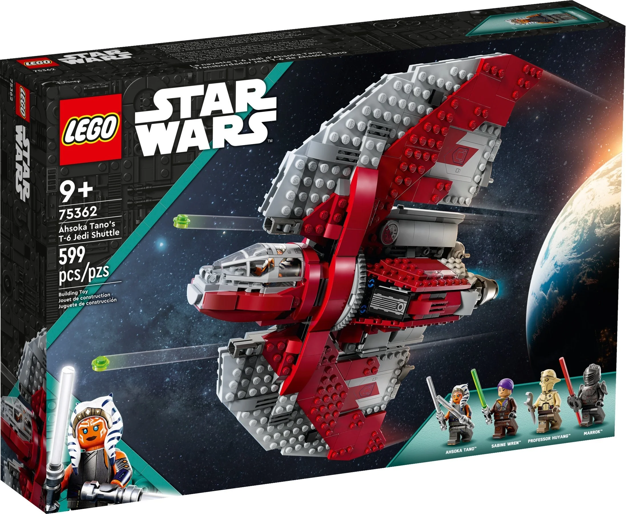 LEGO® 75362 Prom kosmiczny Jedi T-6 Ahsoki Tano - zdjęcie 2