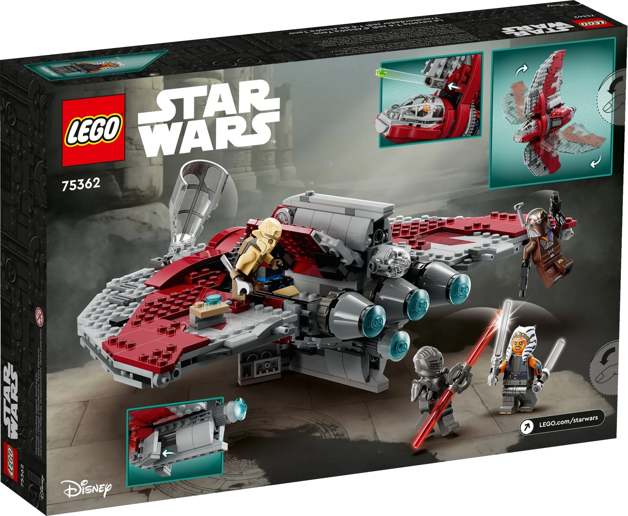 LEGO® 75362 Prom kosmiczny Jedi T-6 Ahsoki Tano - zdjęcie 7