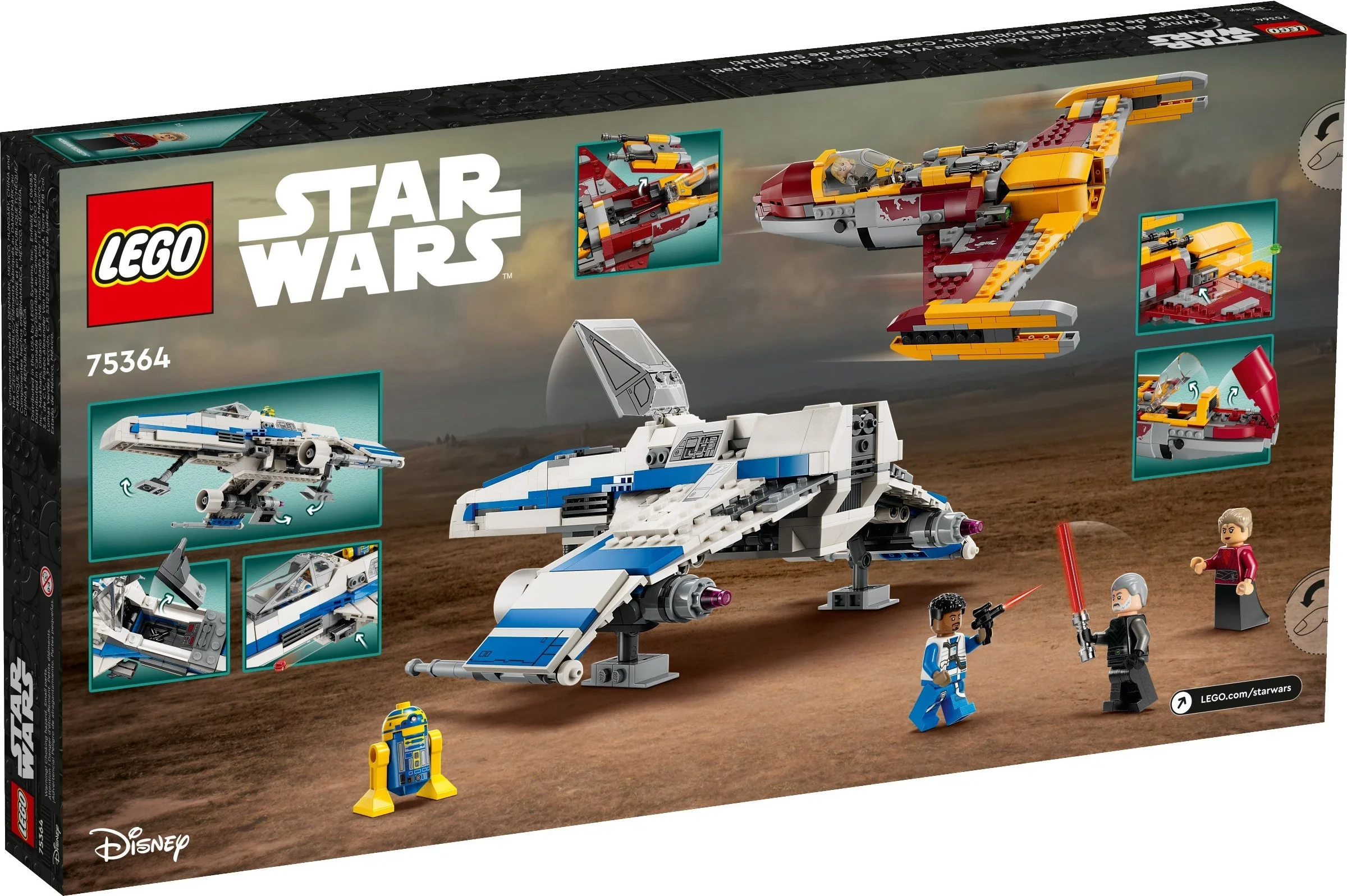 LEGO® 75364 E-Wing™ Nowej Republiki kontra Myśliwiec™ Shin Hati - zdjęcie 7
