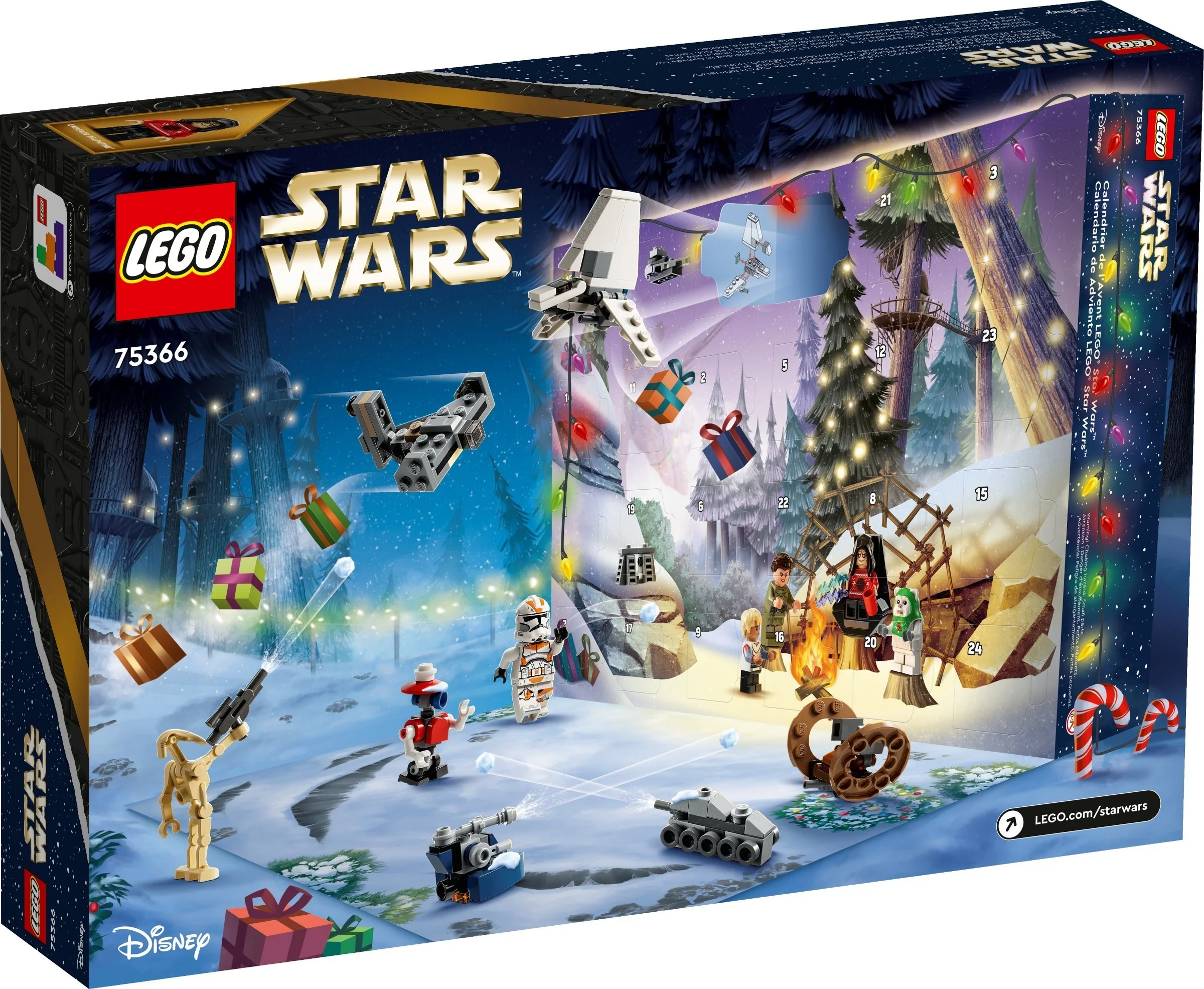 LEGO® 75366 LEGO Star Wars Kalendarz adwentowy 2023 - zdjęcie 3