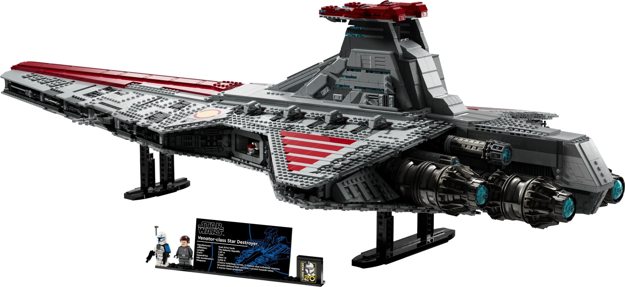 LEGO® 75367 LEGO Star Wars Gwiezdny Niszczyciel typu Venator - zdjęcie 13