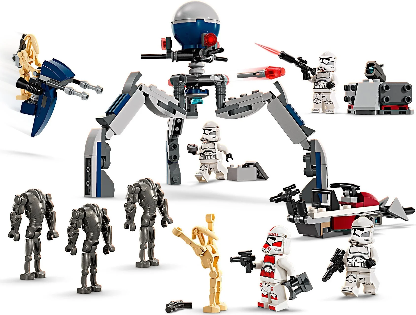 LEGO® 75372 LEGO Star Wars Zestaw bitewny z żołnierzem armii klonów i droidem bojowym - zdjęcie 3