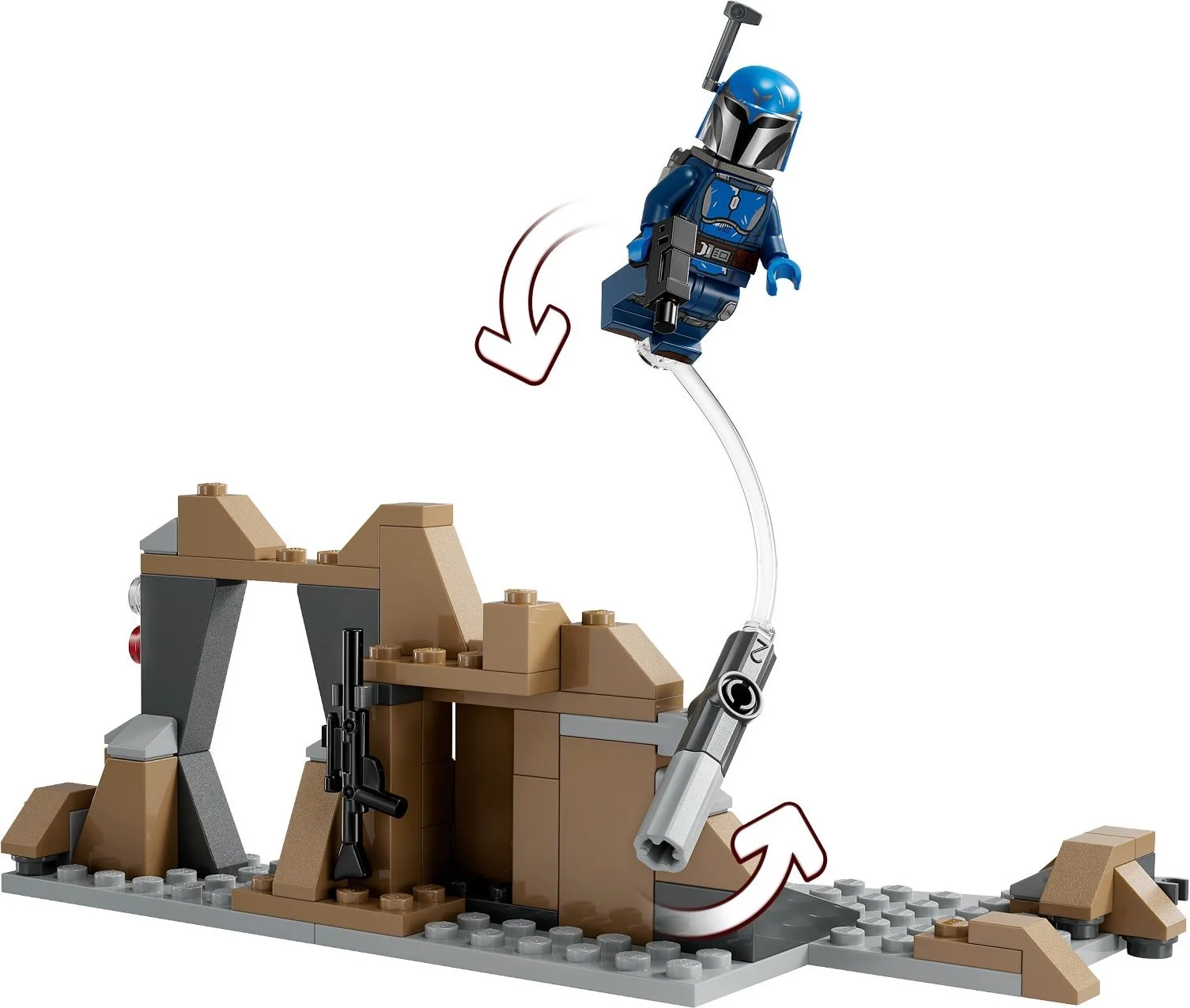 LEGO® 75373 Zasadzka na Mandalorze - zestaw bitewny - zdjęcie 3
