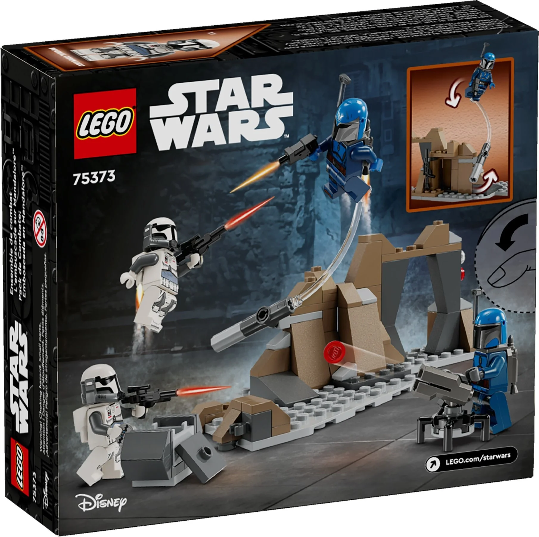 LEGO® 75373 Zasadzka na Mandalorze - zestaw bitewny - zdjęcie 5