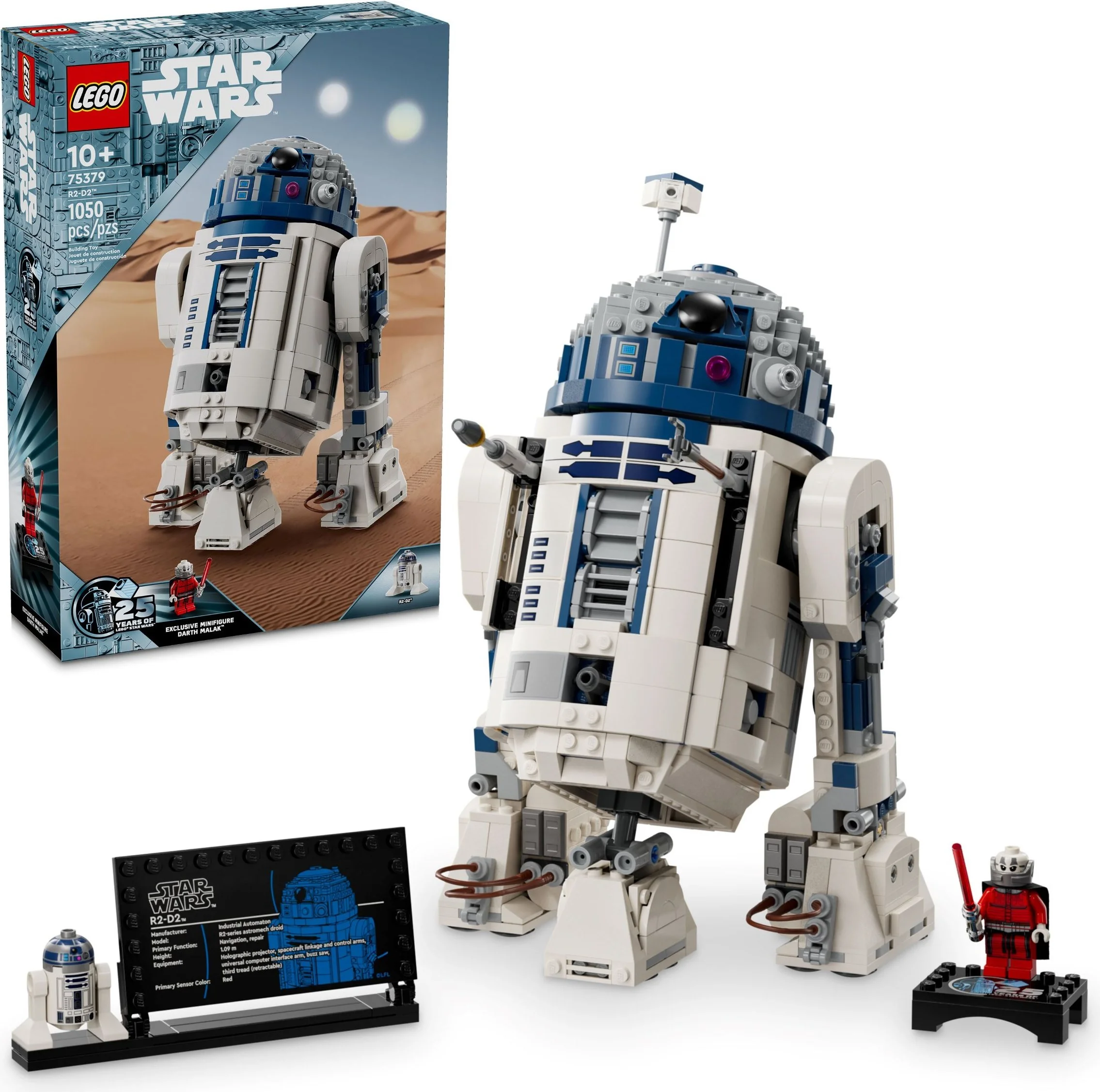 LEGO® 75379 Wars R2-D2 Droid Figurka Kolekcjonerska 25 Rocznica - zdjęcie 2