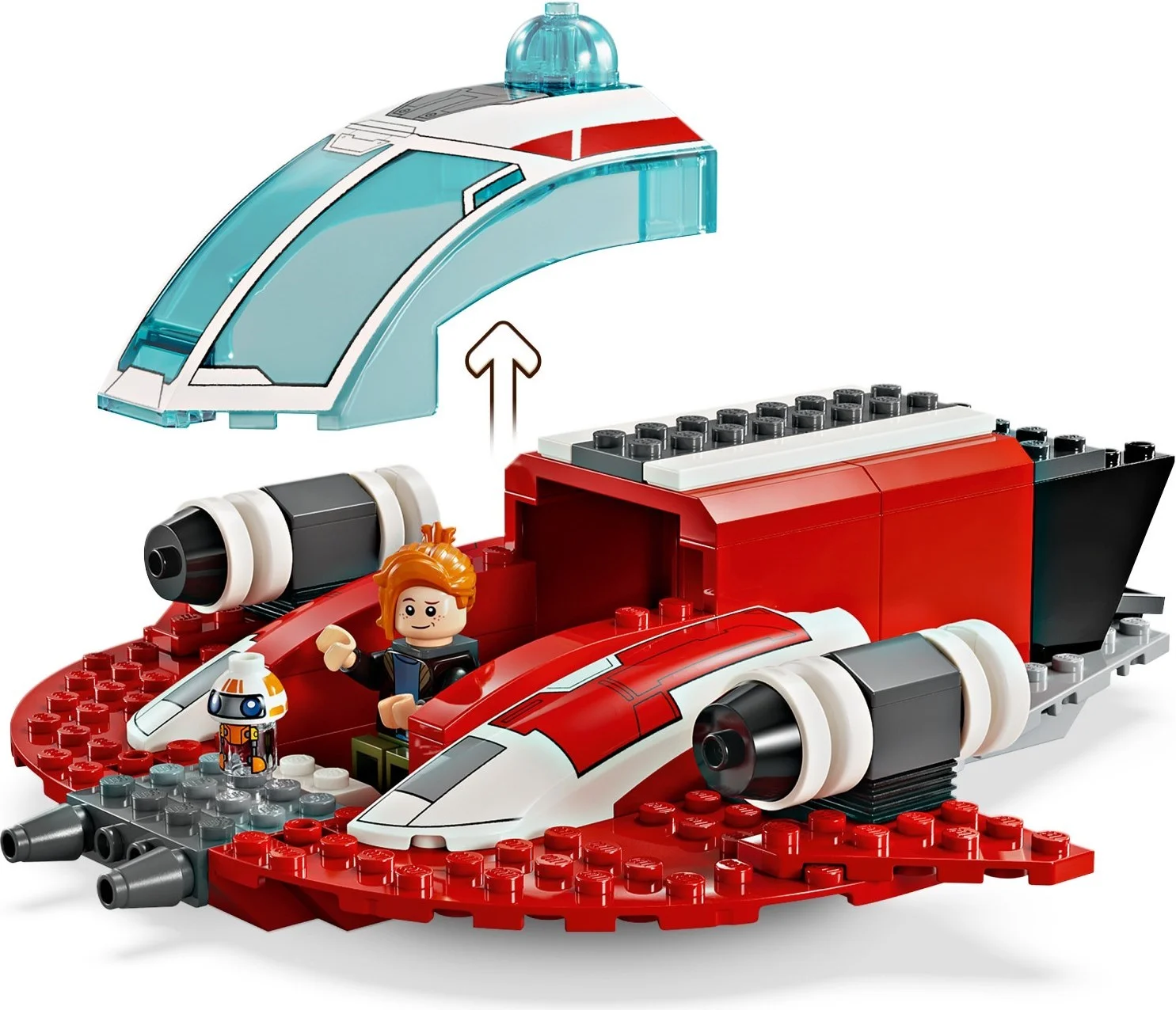 LEGO® 75384 Karmazynowy Jastrząb - zdjęcie 4