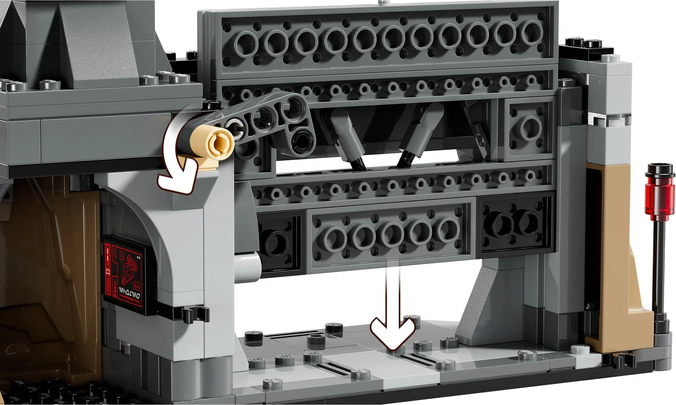 LEGO® 75386 Pojedynek Paza Vizsli™ i Moffa Gideona™ - zdjęcie 3
