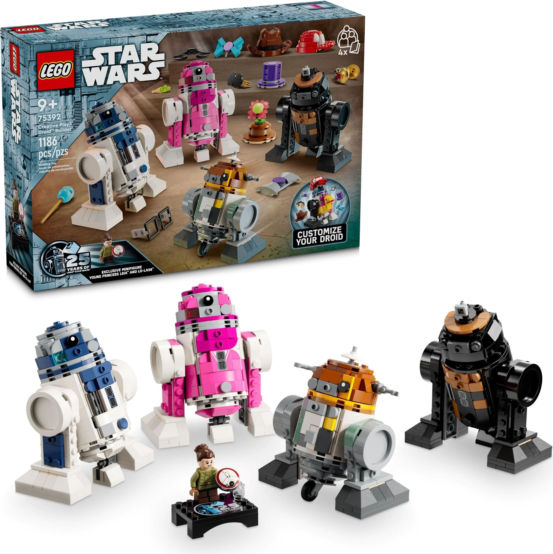 LEGO® 75392 Kreatywny zestaw do budowy droidów - zdjęcie 3