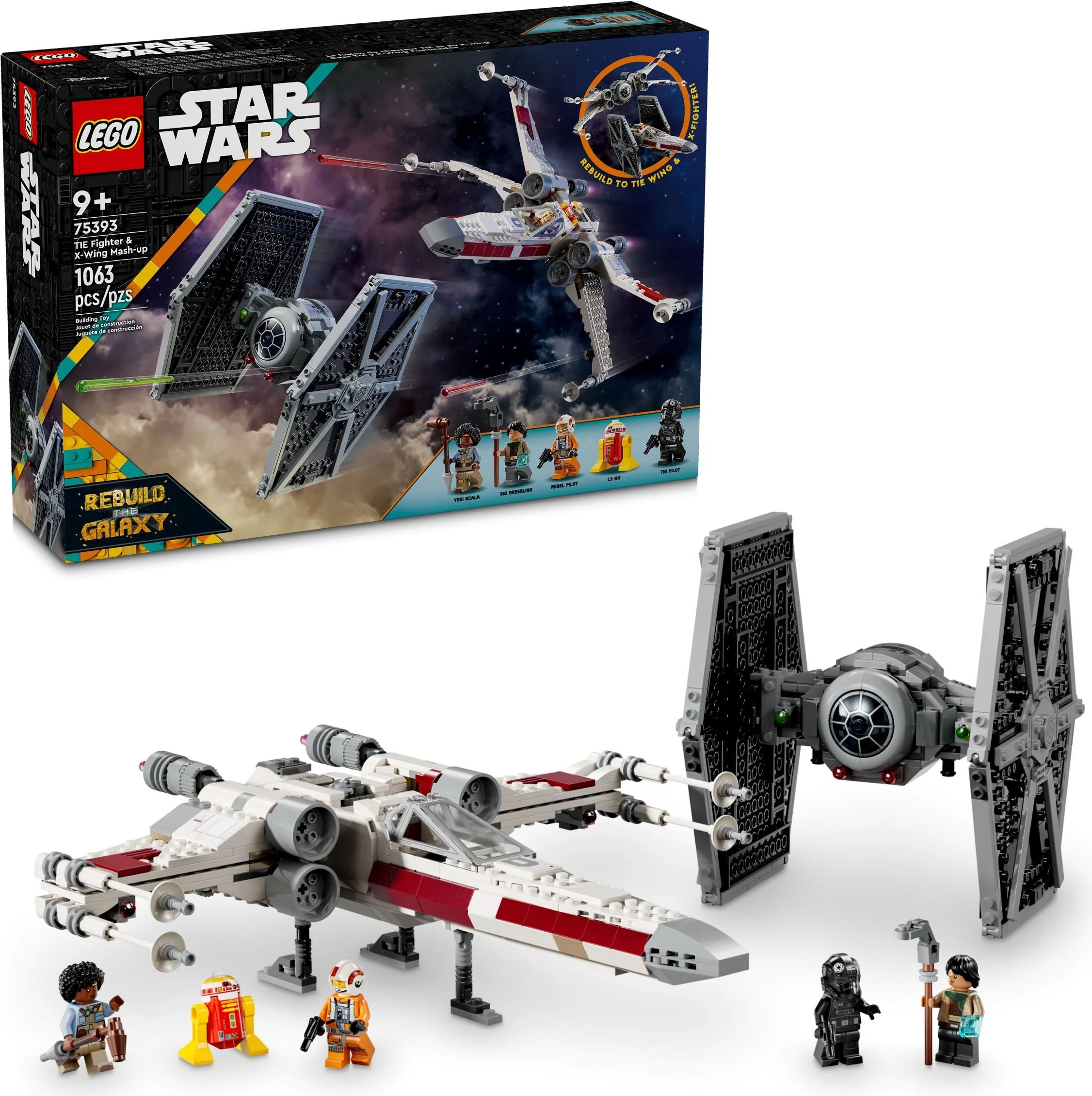 LEGO® 75393 Hybryda TIE Fightera i X-Winga - zdjęcie 4