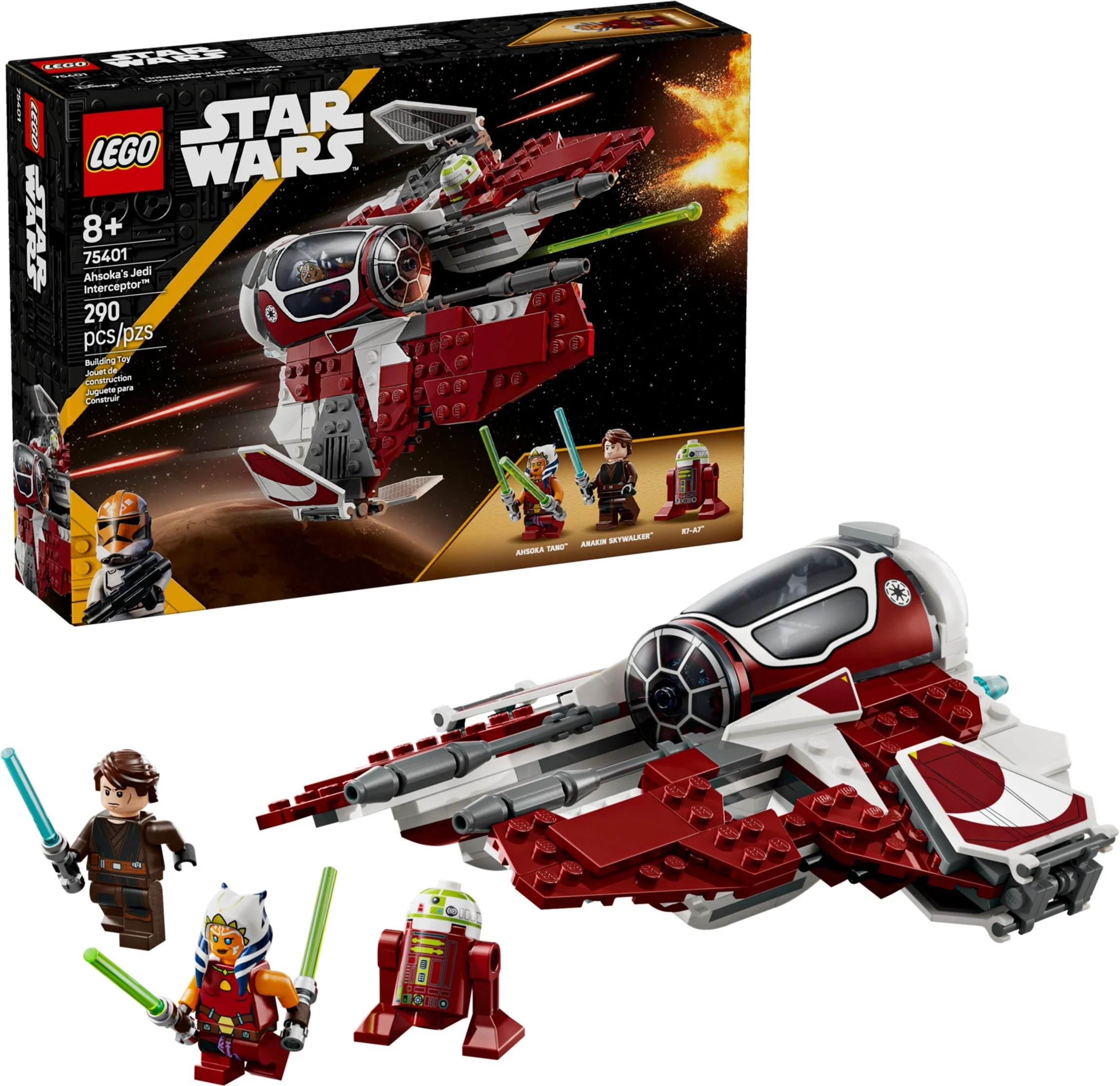 LEGO® 75401 Interceptor™ Jedi Ahsoki - zdjęcie 4