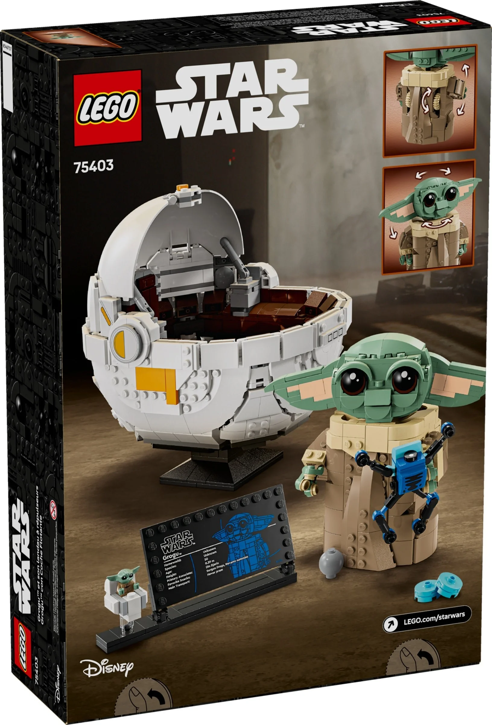 LEGO® 75403 Grogu w Wózku - zdjęcie 2