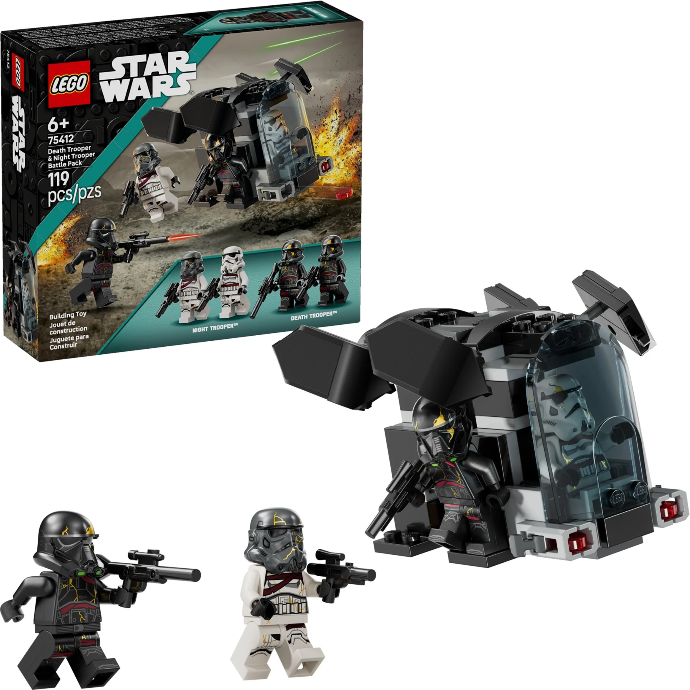 LEGO® 75412 Szturmowiec Śmierci i nocny szturmowiec - zestaw bitewny - zdjęcie 3