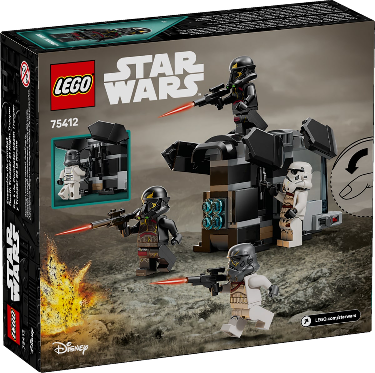 LEGO® 75412 Szturmowiec Śmierci i nocny szturmowiec - zestaw bitewny - zdjęcie 6