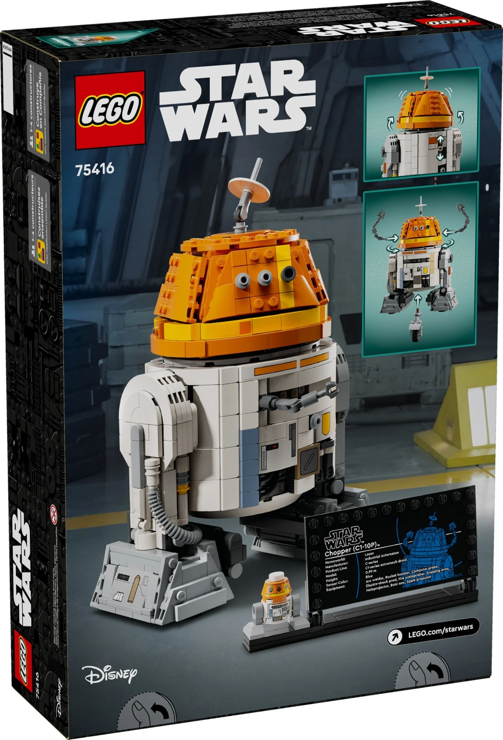 LEGO® 75416 Droid astromechaniczny Chopper (C1-10P) - zdjęcie 2
