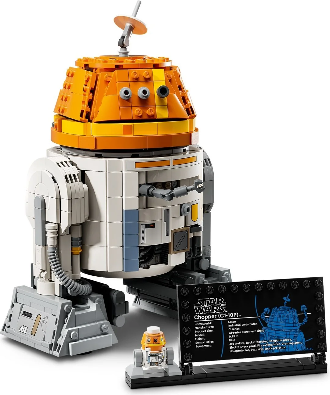 LEGO® 75416 Droid astromechaniczny Chopper (C1-10P) - zdjęcie 9