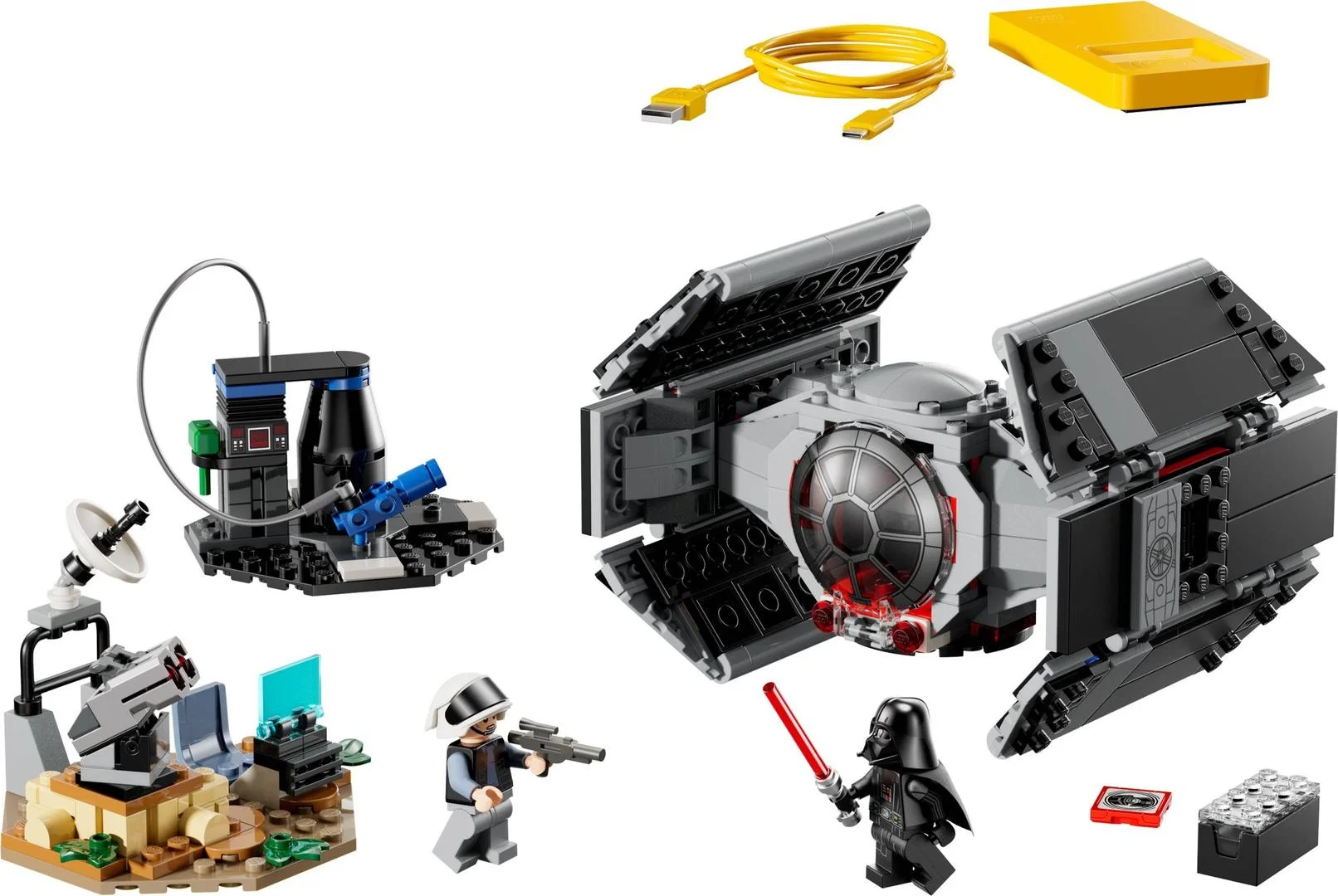 LEGO® 75421 LEGO Star Wars Smart Play Myśliwiec TIE Dartha Vadera - zdjęcie 7