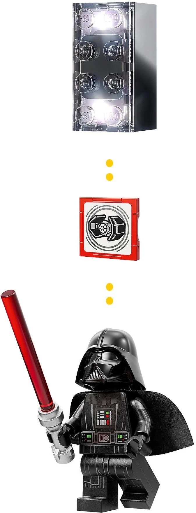 LEGO® 75421 LEGO Star Wars Smart Play Myśliwiec TIE Dartha Vadera - zdjęcie 12