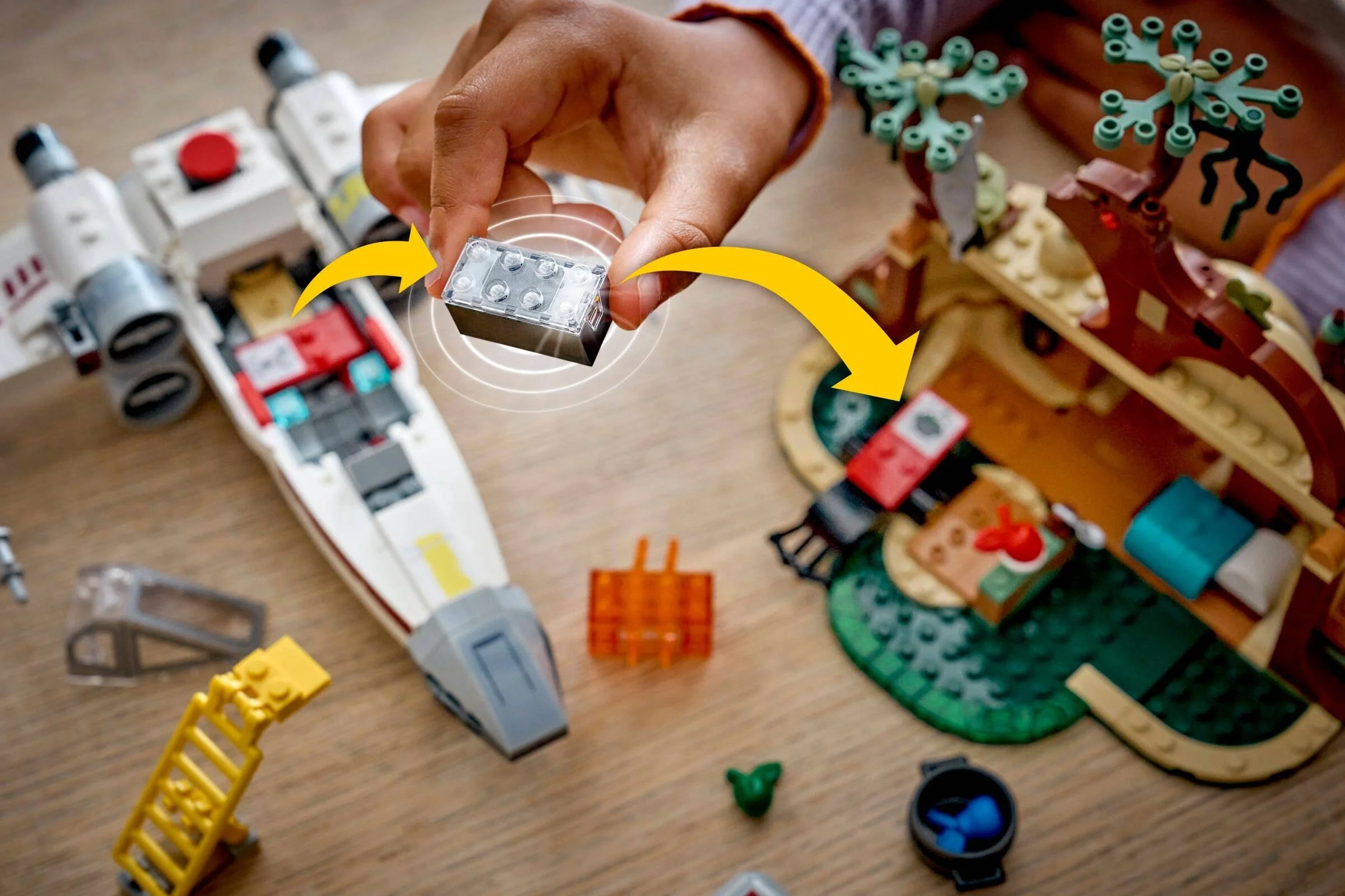 LEGO® 75422 LEGO Star Wars Smart Play Chatka Yody i szkolenie Jedi - zdjęcie 9