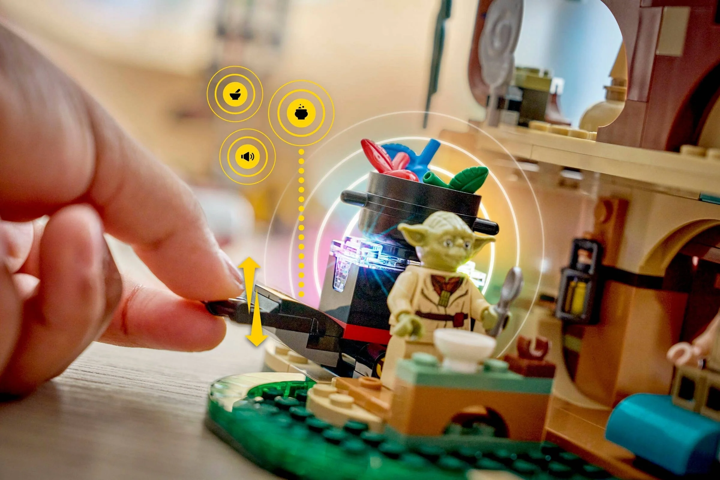 LEGO® 75422 LEGO Star Wars Smart Play Chatka Yody i szkolenie Jedi - zdjęcie 26
