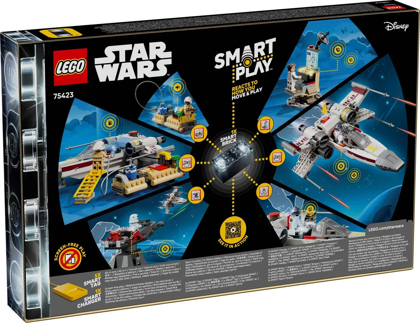 LEGO® 75423 LEGO Star Wars Smart Play X-Wing Czerwona Piątka Luke’a - zdjęcie 30