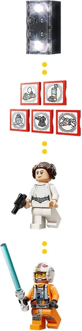 LEGO® 75423 LEGO Star Wars Smart Play X-Wing Czerwona Piątka Luke’a - zdjęcie 32