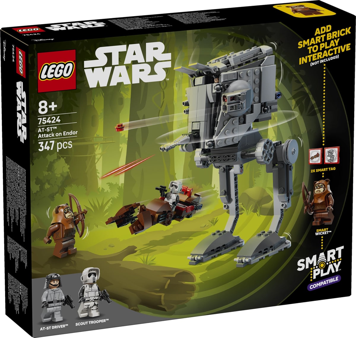 LEGO® 75424 SMART Play: Atak AT-ST na Endor - zdjęcie 4
