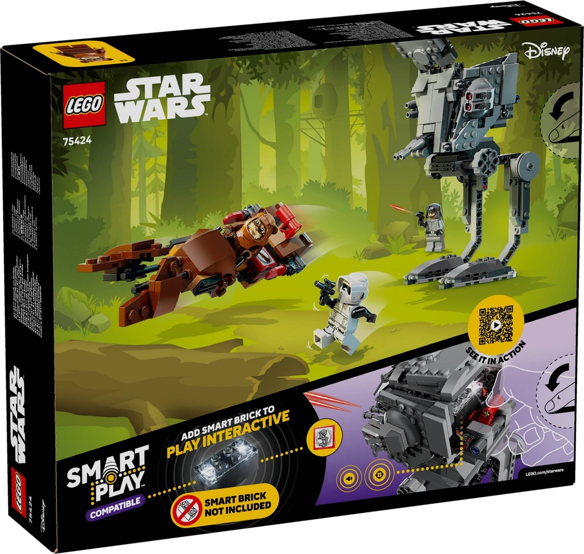 LEGO® 75424 SMART Play: Atak AT-ST na Endor - zdjęcie 10