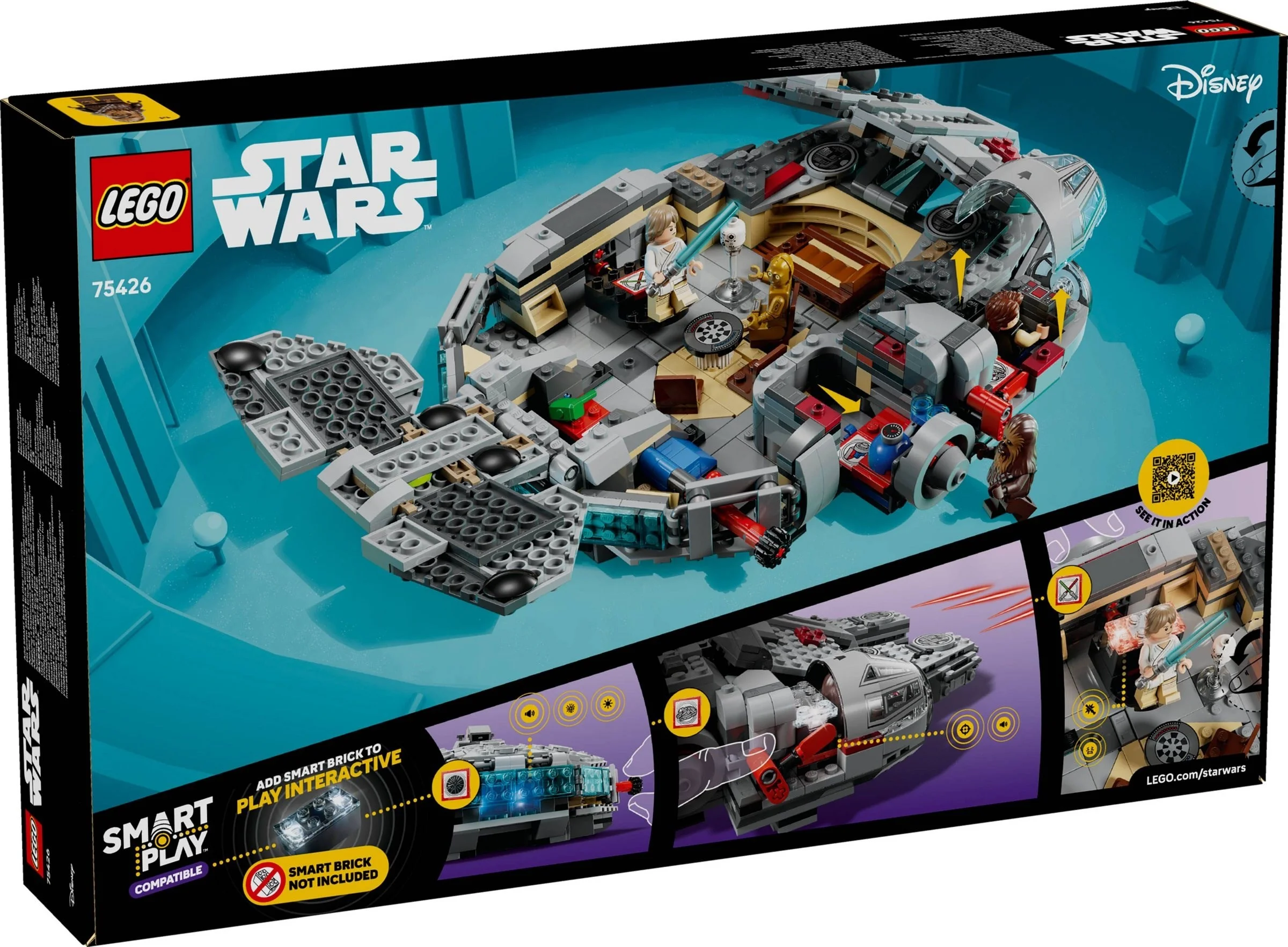 LEGO® 75426 LEGO Star Wars SMART Play Sokół Millennium - zdjęcie 10