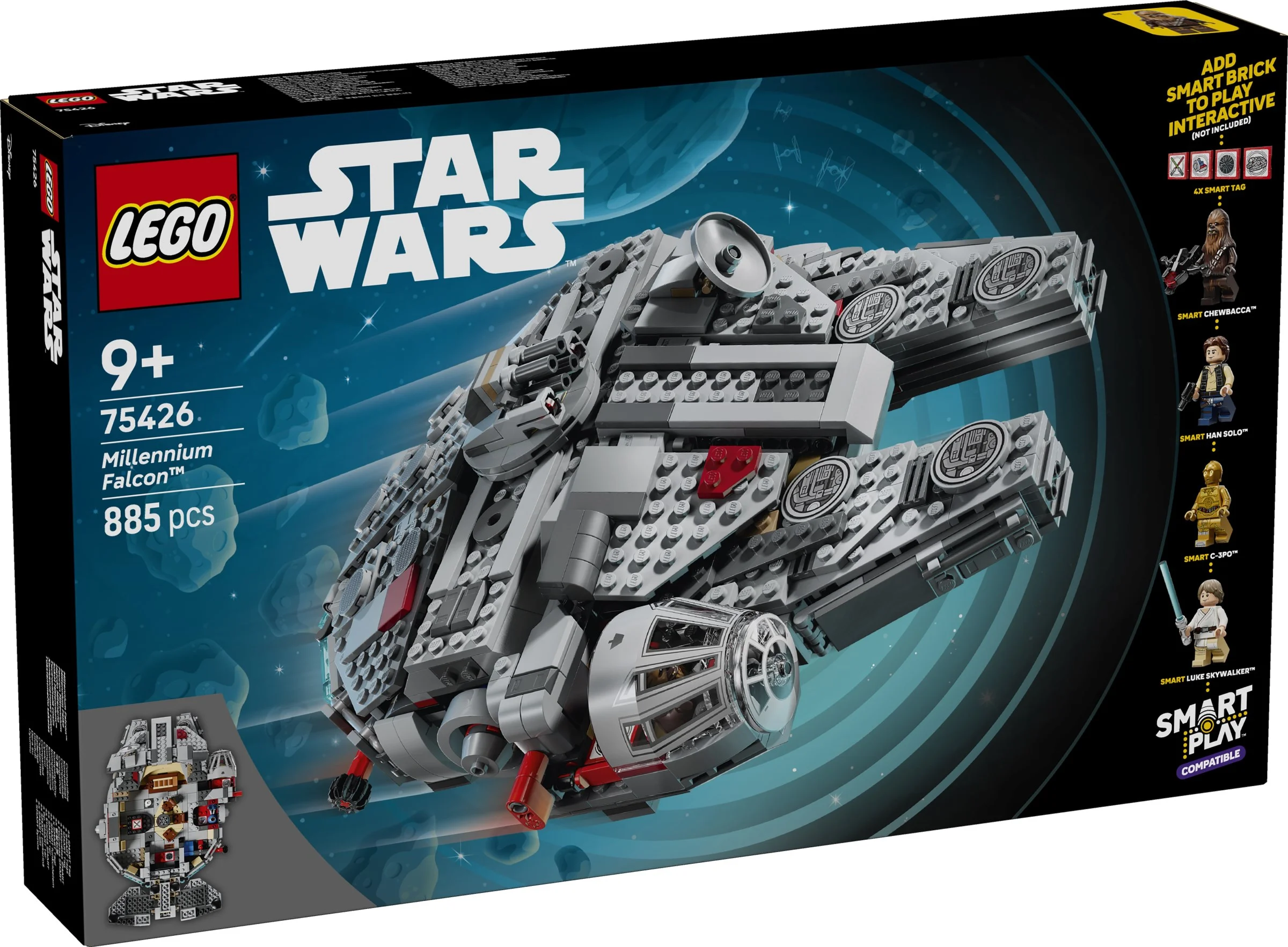 LEGO® 75426 LEGO Star Wars SMART Play Sokół Millennium - zdjęcie 29