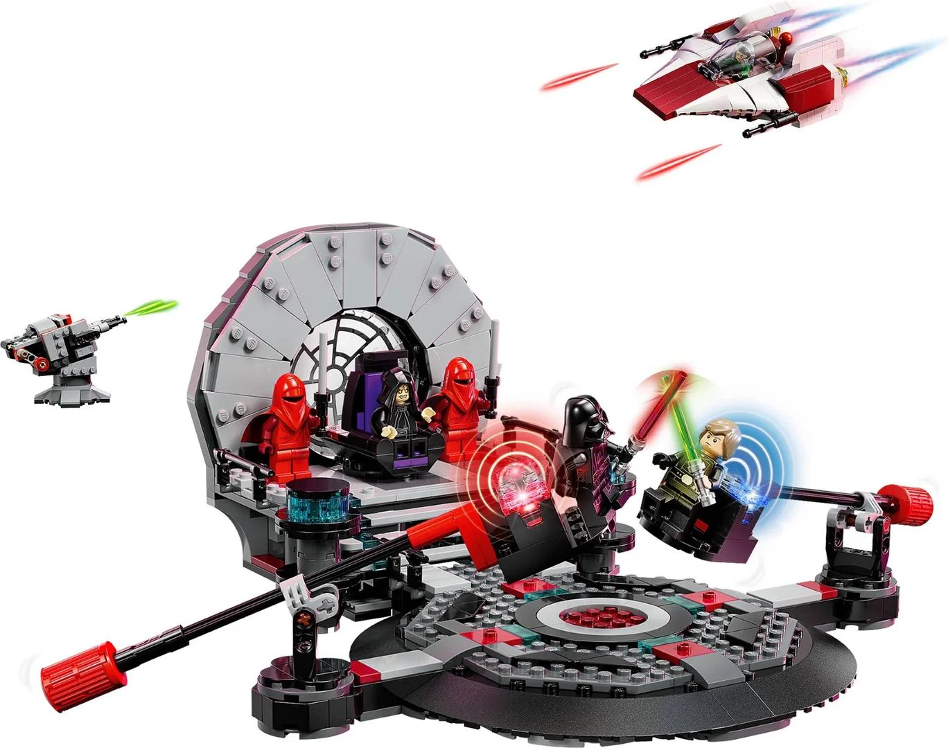 LEGO® 75427 LEGO Star Wars SMART Play Pojedynek w sali tronowej i A-Wing