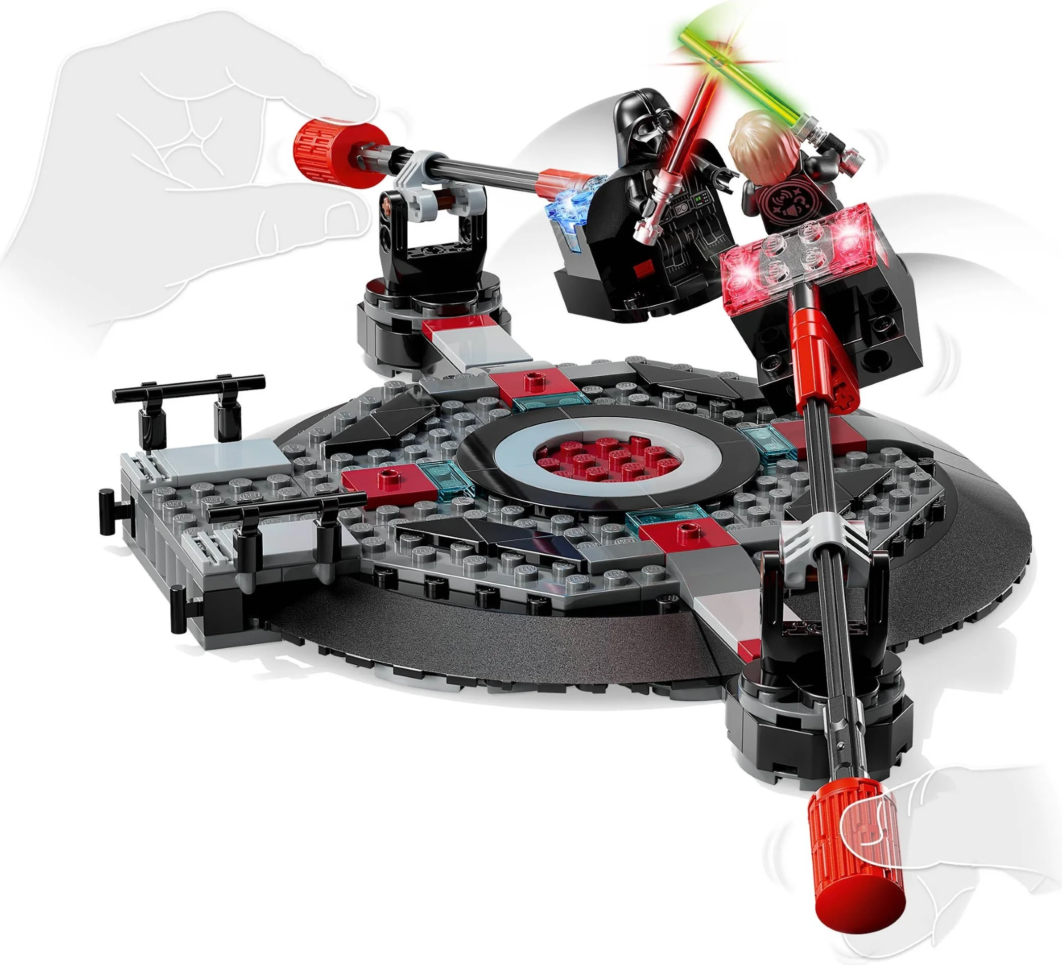 LEGO® 75427 LEGO Star Wars SMART Play Pojedynek w sali tronowej i A-Wing - zdjęcie 17