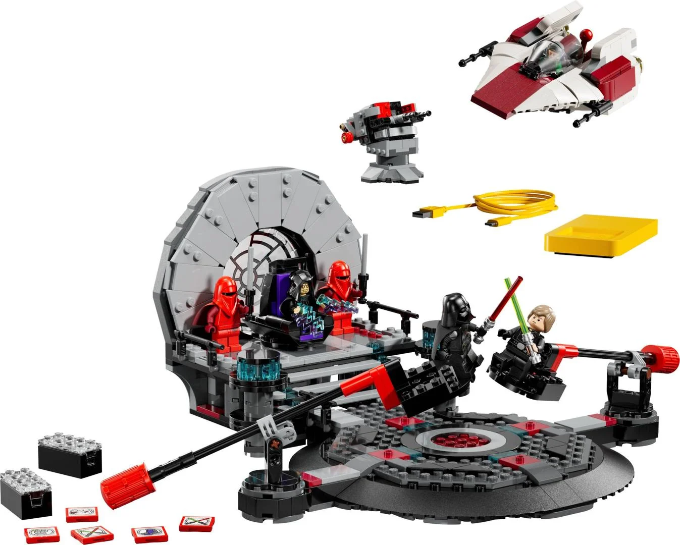 LEGO® 75427 LEGO Star Wars SMART Play Pojedynek w sali tronowej i A-Wing - zdjęcie 22
