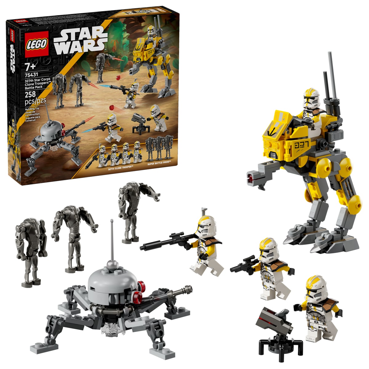 LEGO® 75431 Zestaw bitewny - żołnierze-klony z 327. korpusu galaktycznego - zdjęcie 4