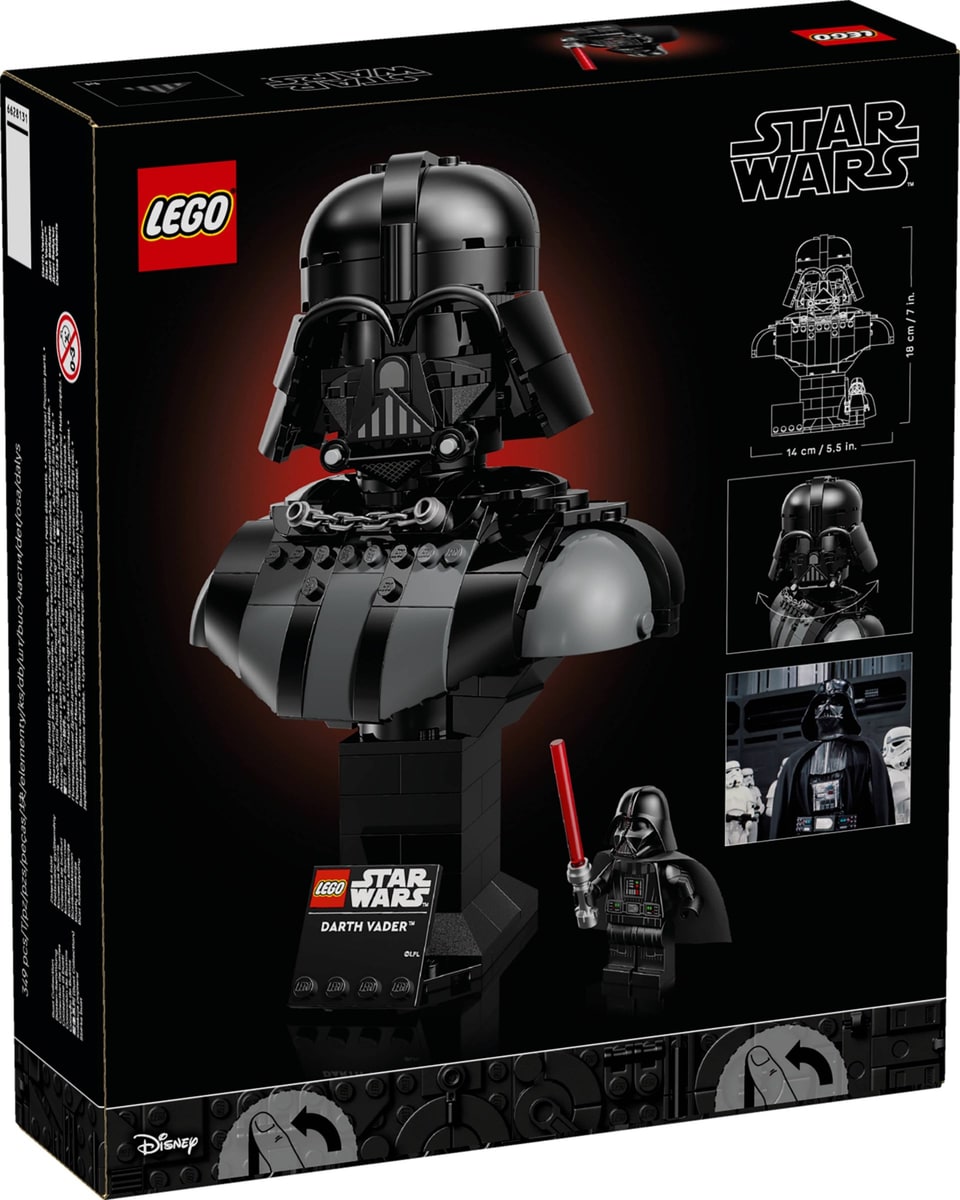 LEGO® 75439 Popiersie Dartha Vadera - zdjęcie 5