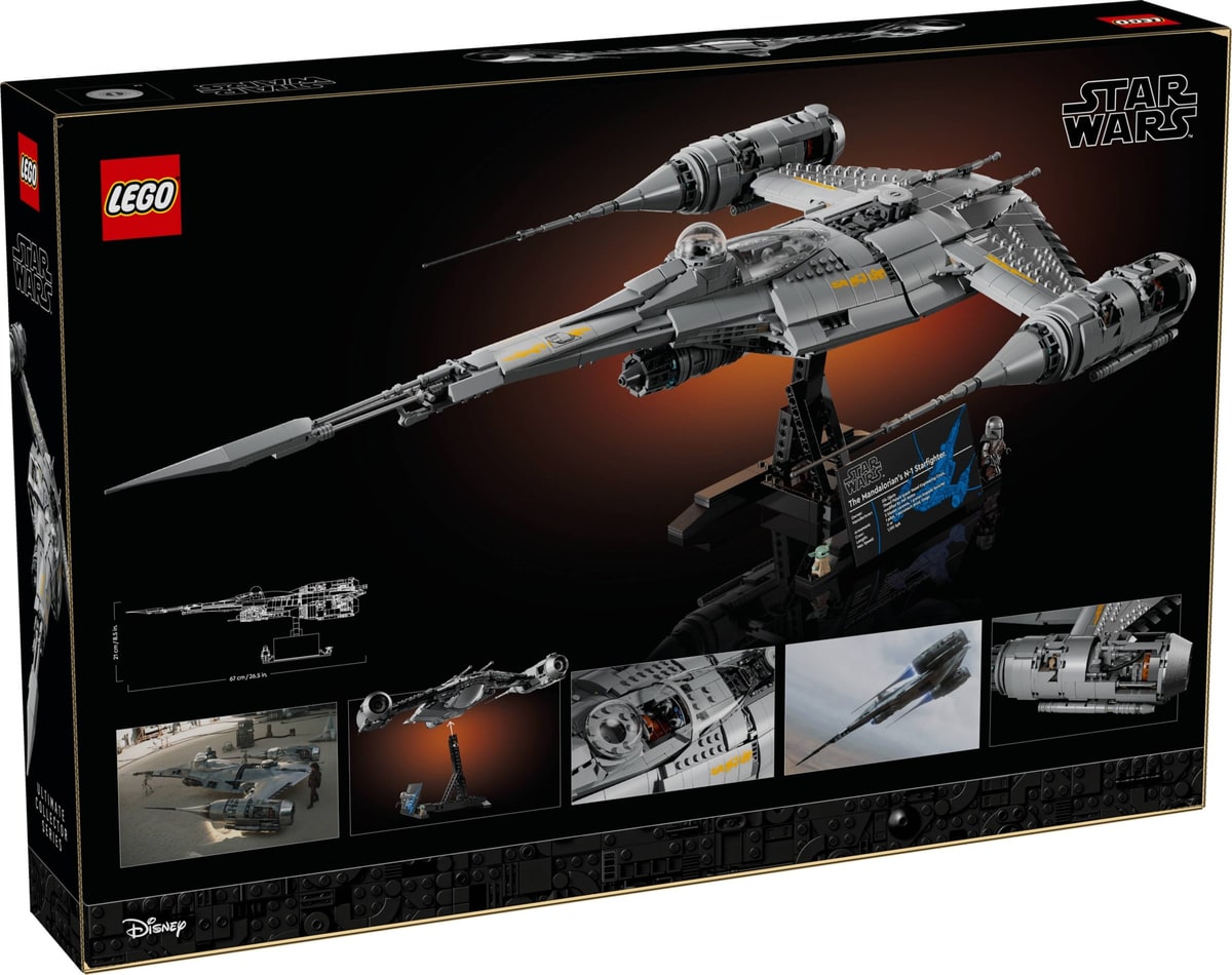 LEGO® 75442 Myśliwiec N-1 Mandalorianina - zdjęcie 5