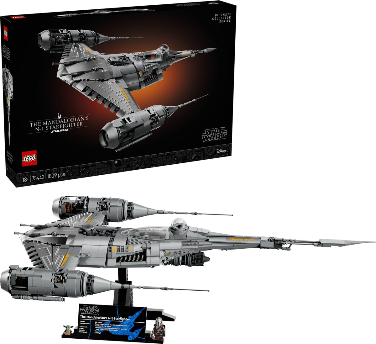 LEGO® 75442 Myśliwiec N-1 Mandalorianina - zdjęcie 7