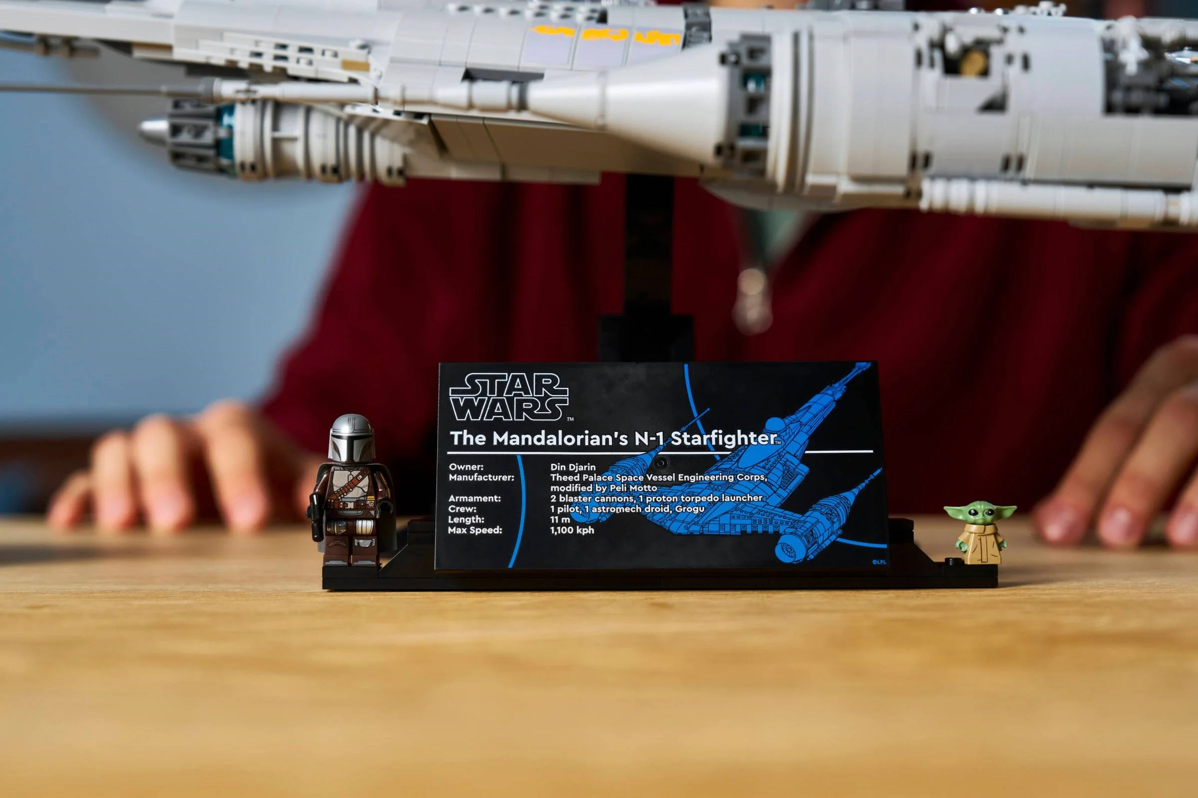 LEGO® 75442 Myśliwiec N-1 Mandalorianina - zdjęcie 16