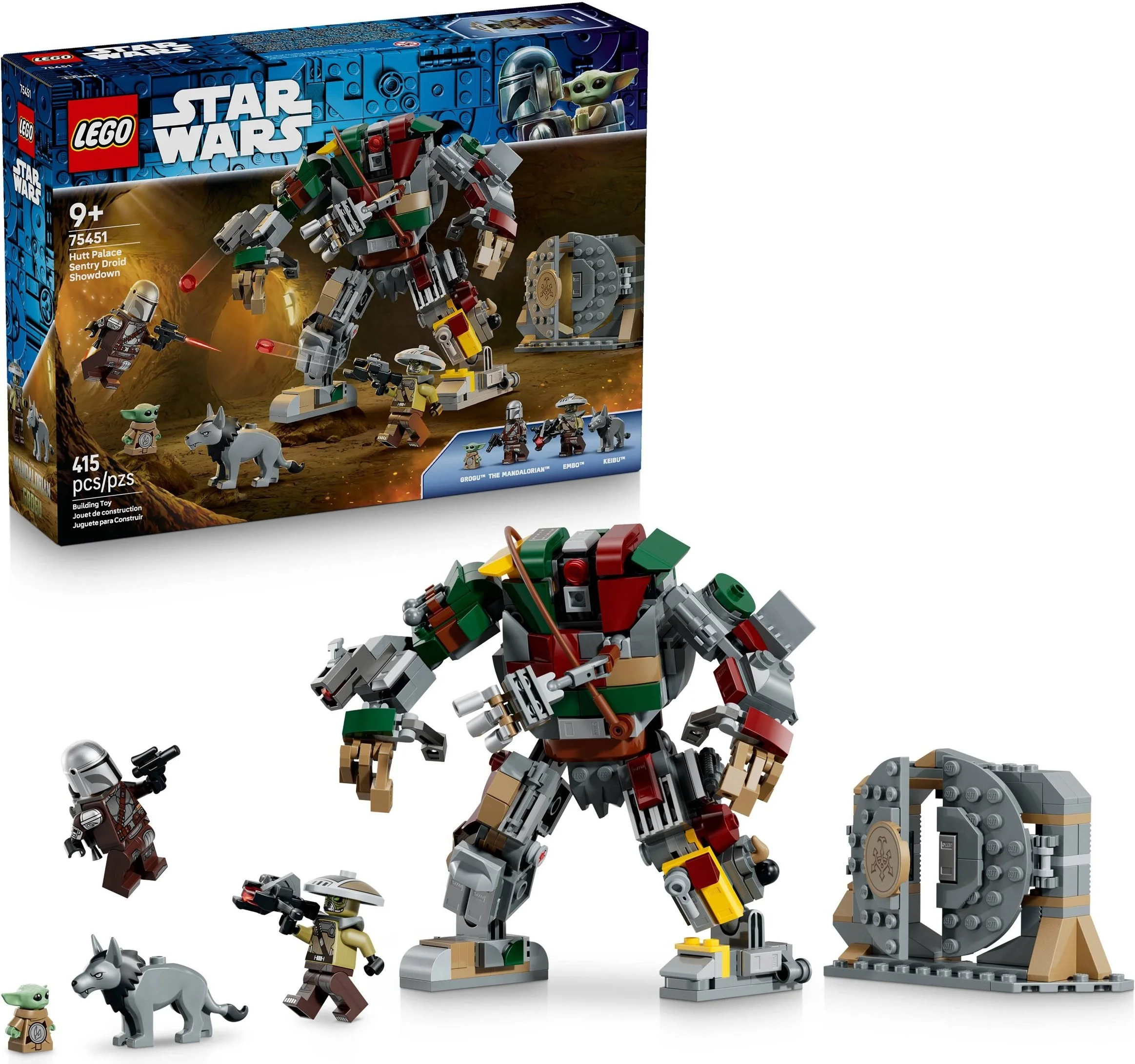 LEGO® 75451 Starcie z droidem wartowniczym w pałacu Huttów - zdjęcie 3