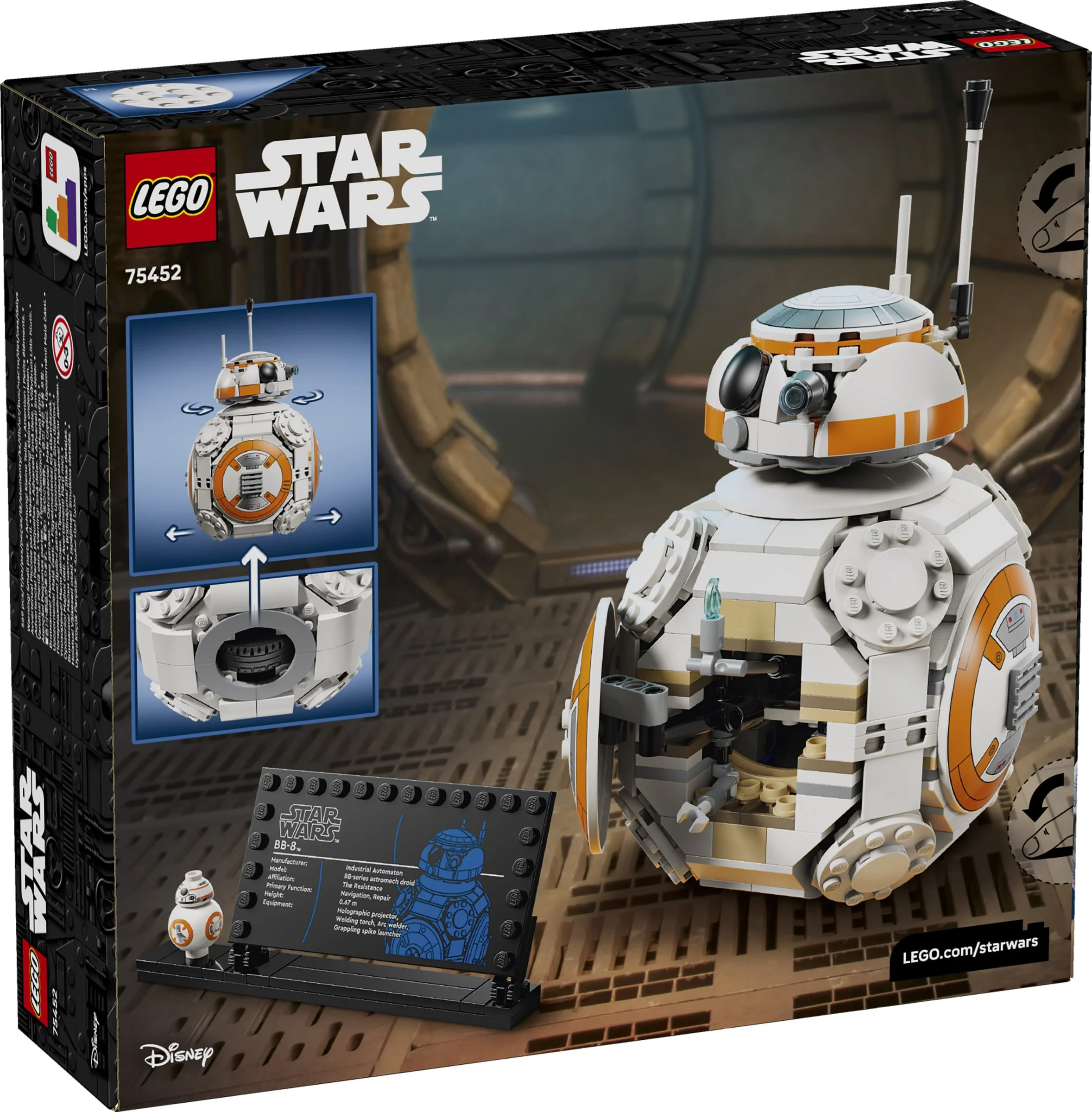 LEGO® 75452 Droid astromechaniczny BB-8™ - zdjęcie 5